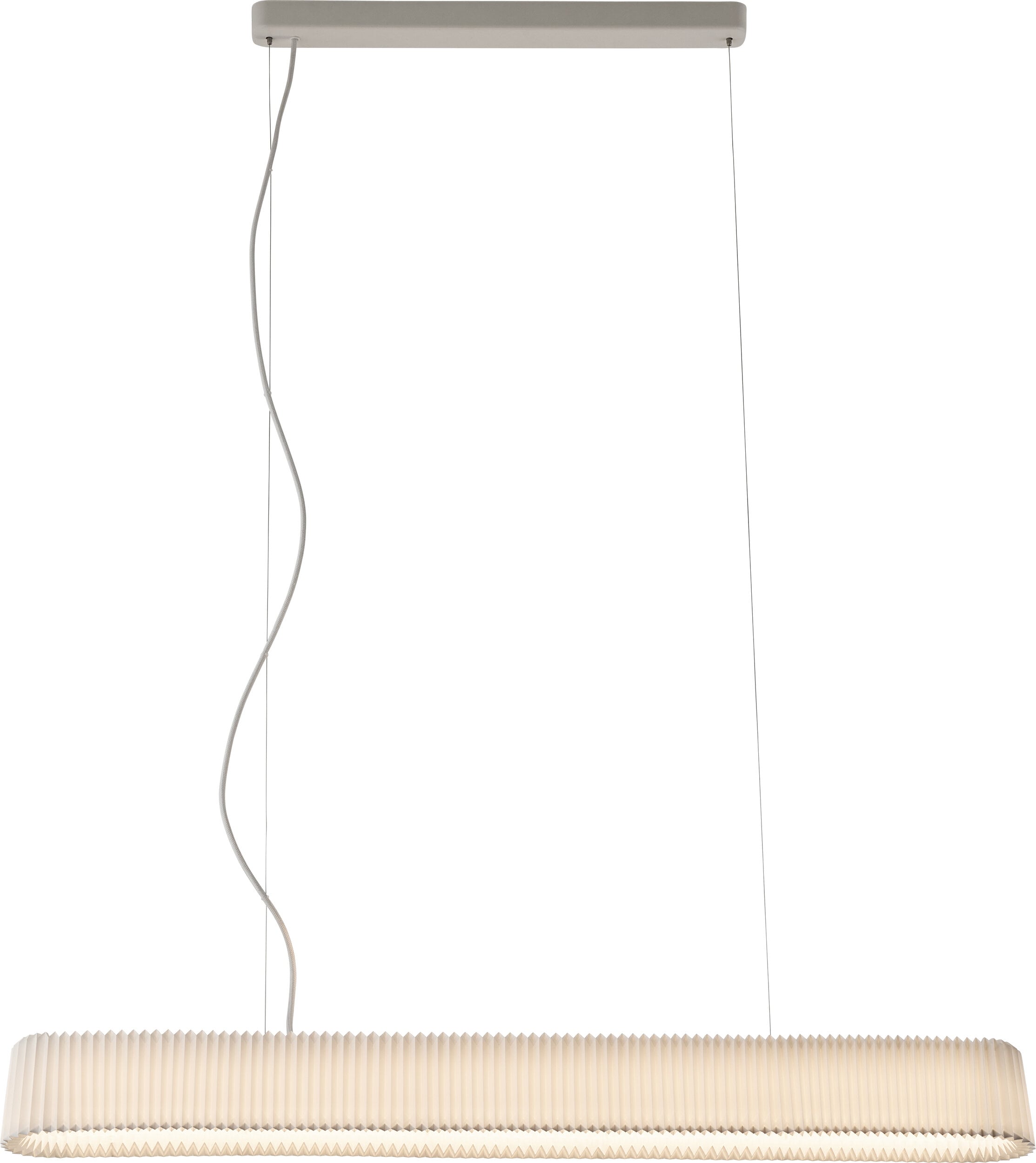 Lampa wisząca Le Klint 189 Long Pleat 110 cm z papierowym kloszem