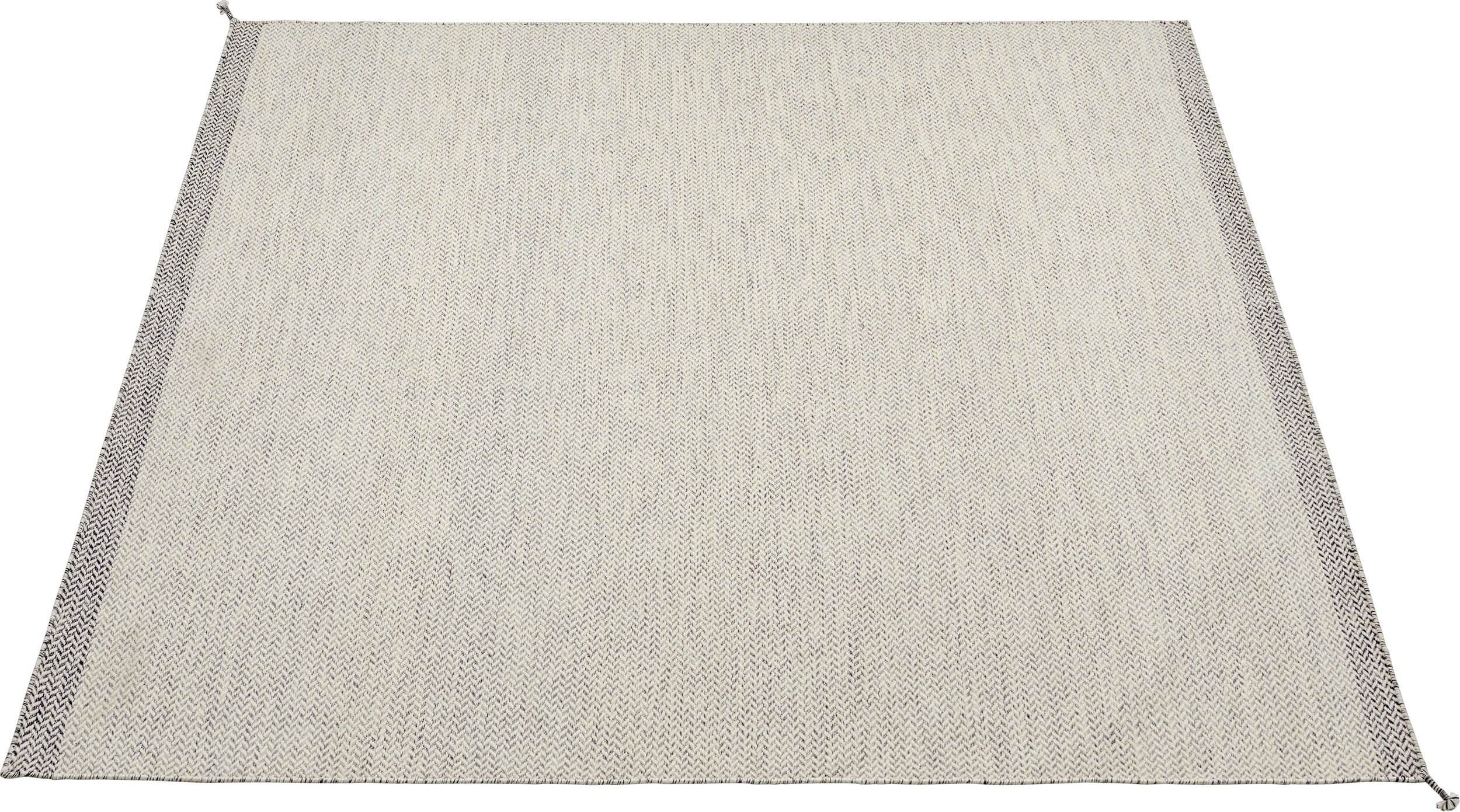 Dywan Ply 240 x 240 cm zgaszona biel