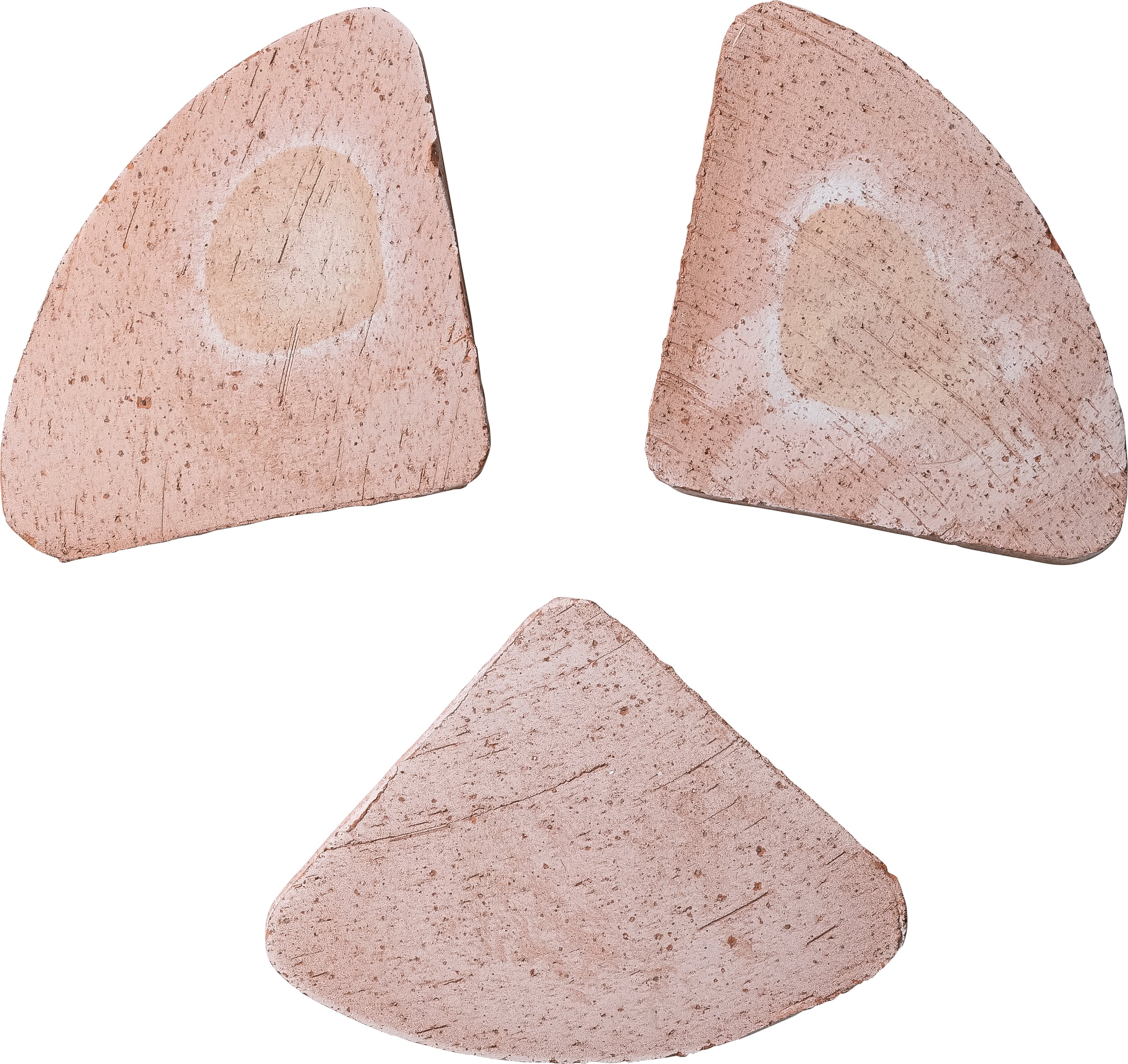 Nóżki pod doniczkę Bergs Potter Triangle S różowe