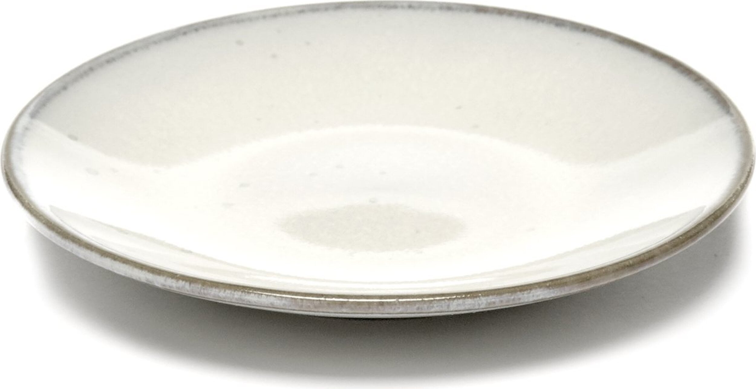 Spodki do filiżanek do espresso Inku 12 cm białe 4 szt.