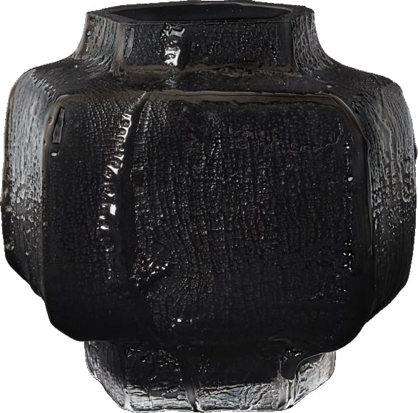 Wazon Mokuri 15 cm czarny