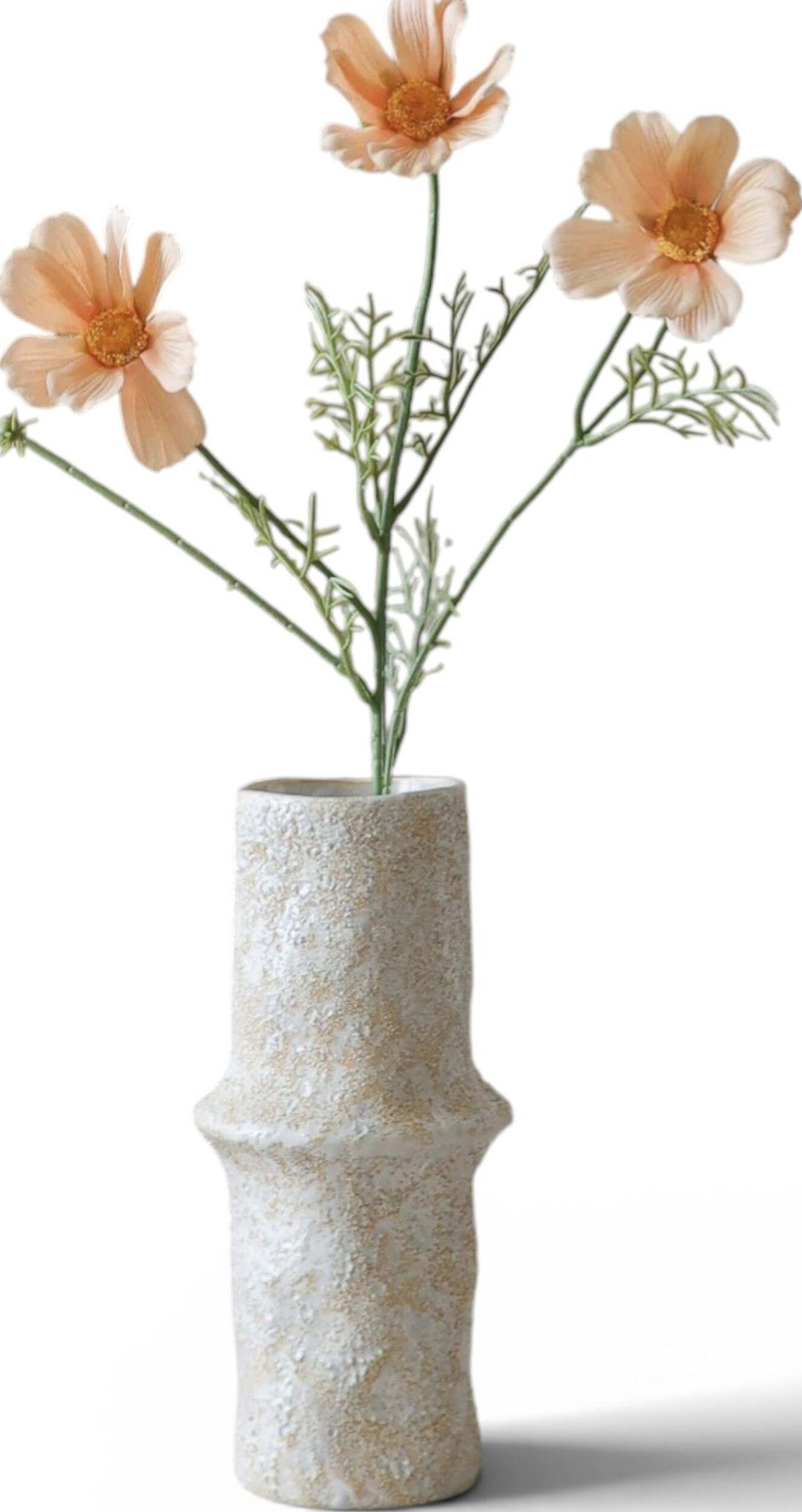 Kwiat sztuczny Botane kosmos 50 cm szampański