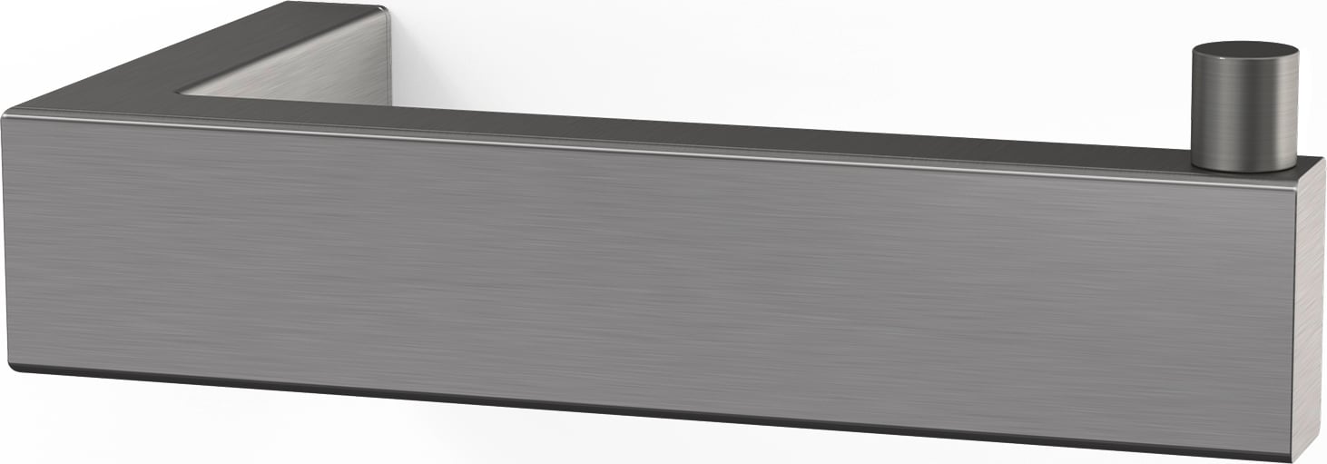 Uchwyt na papier toaletowy Linea 14 5 cm grafitowy z powłoką PVD