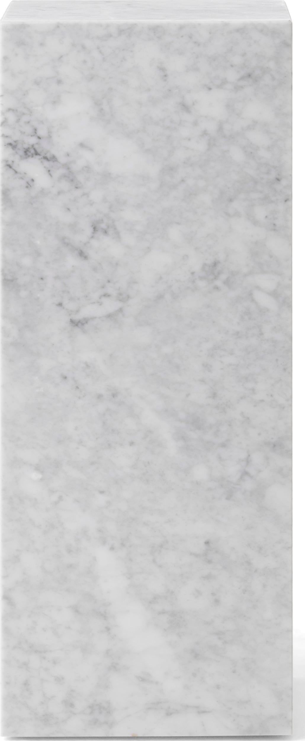 Stolik boczny Plinth Carrara wysoki