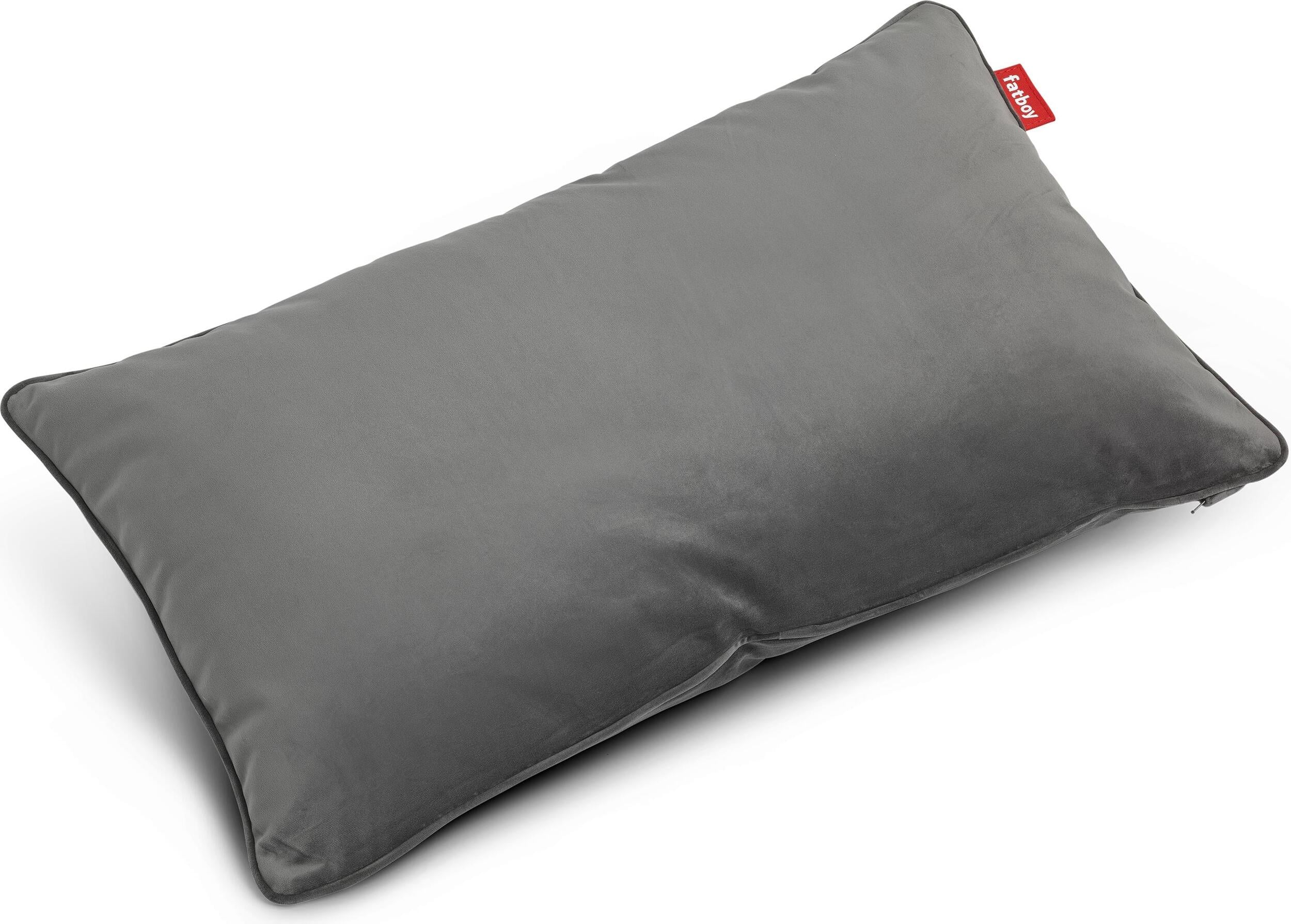 Poduszka dekoracyjna Velvet King taupe z recyklingu