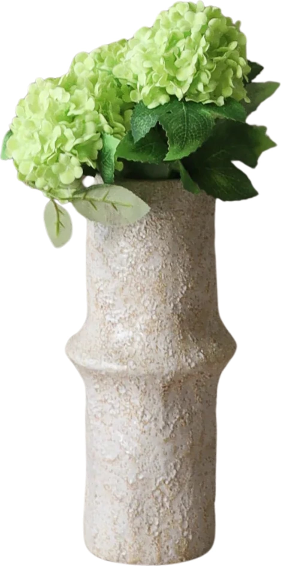 Kwiaty sztuczne bukiet Botane hortensje 33 cm zielone
