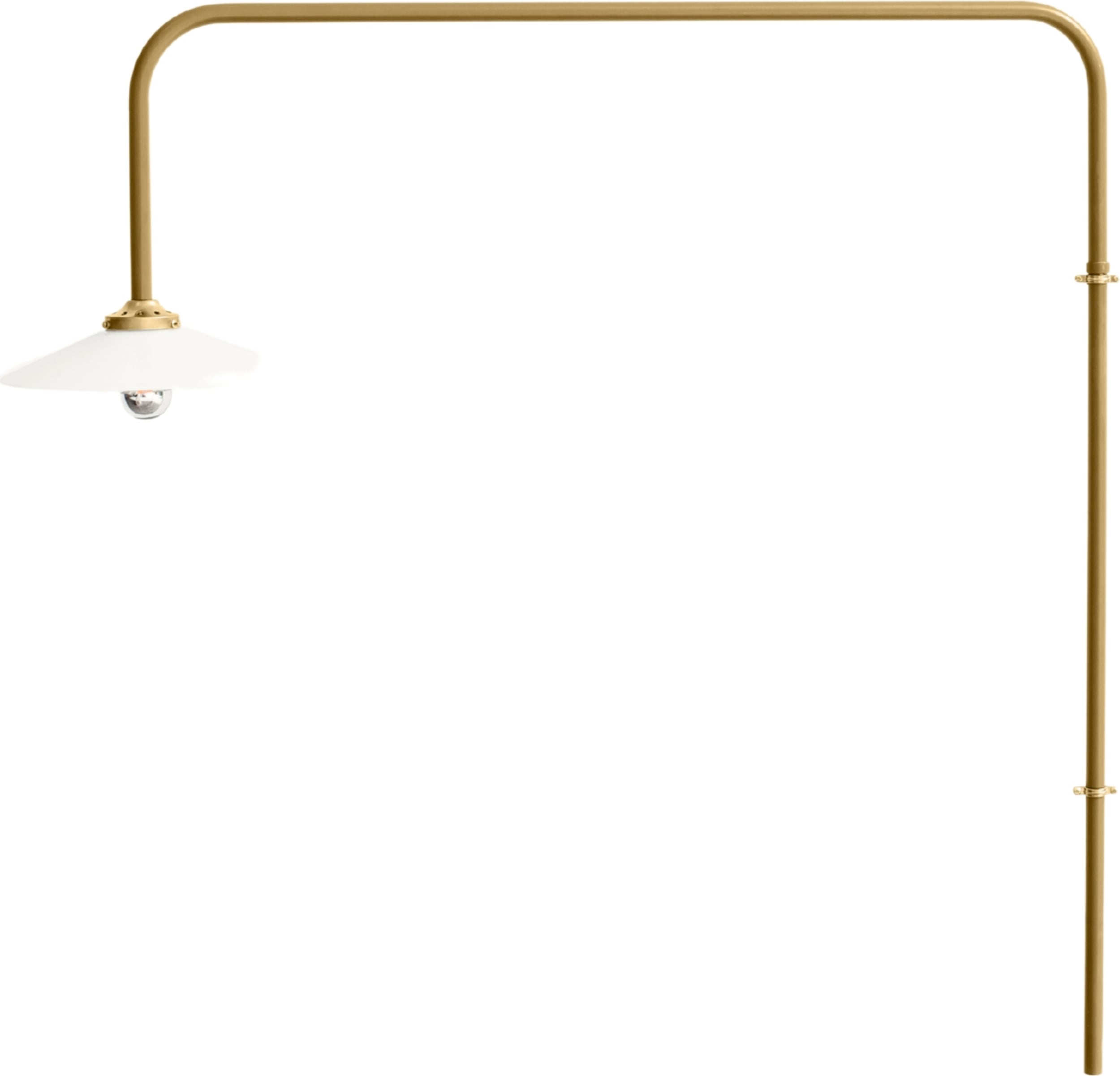 Lampa ścienna N°5 100 cm mosiądz