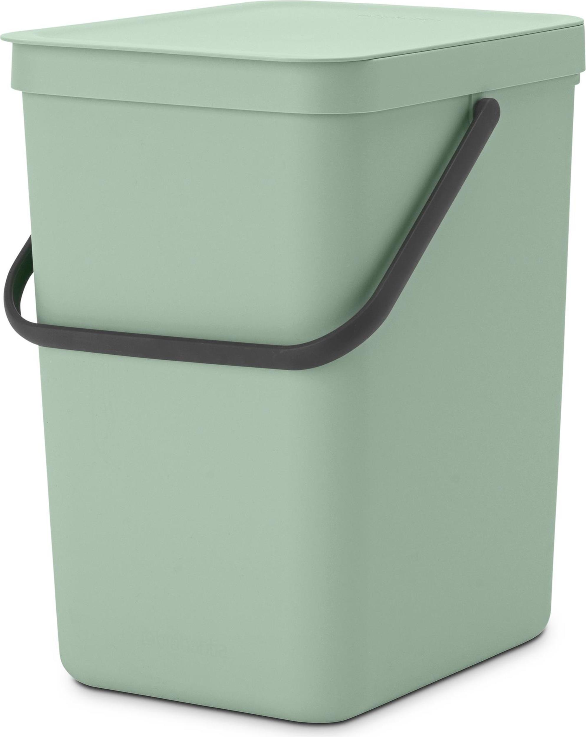 Kosz do segregacji odpadów Sort & Go 25 l zieleń jadeitowa