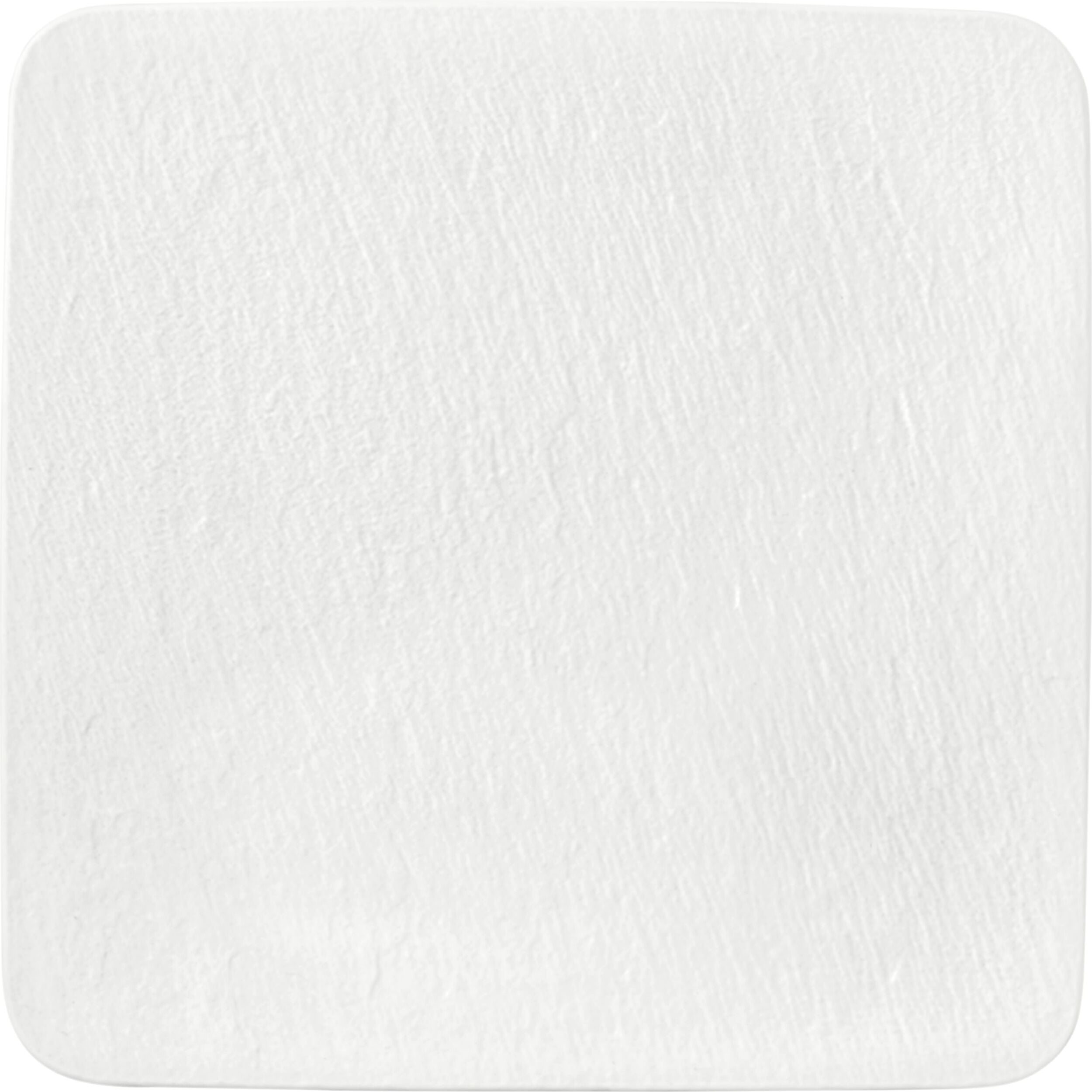 Talerz do serwowania Manufacture Rock Blanc kwadratowy 32 cm