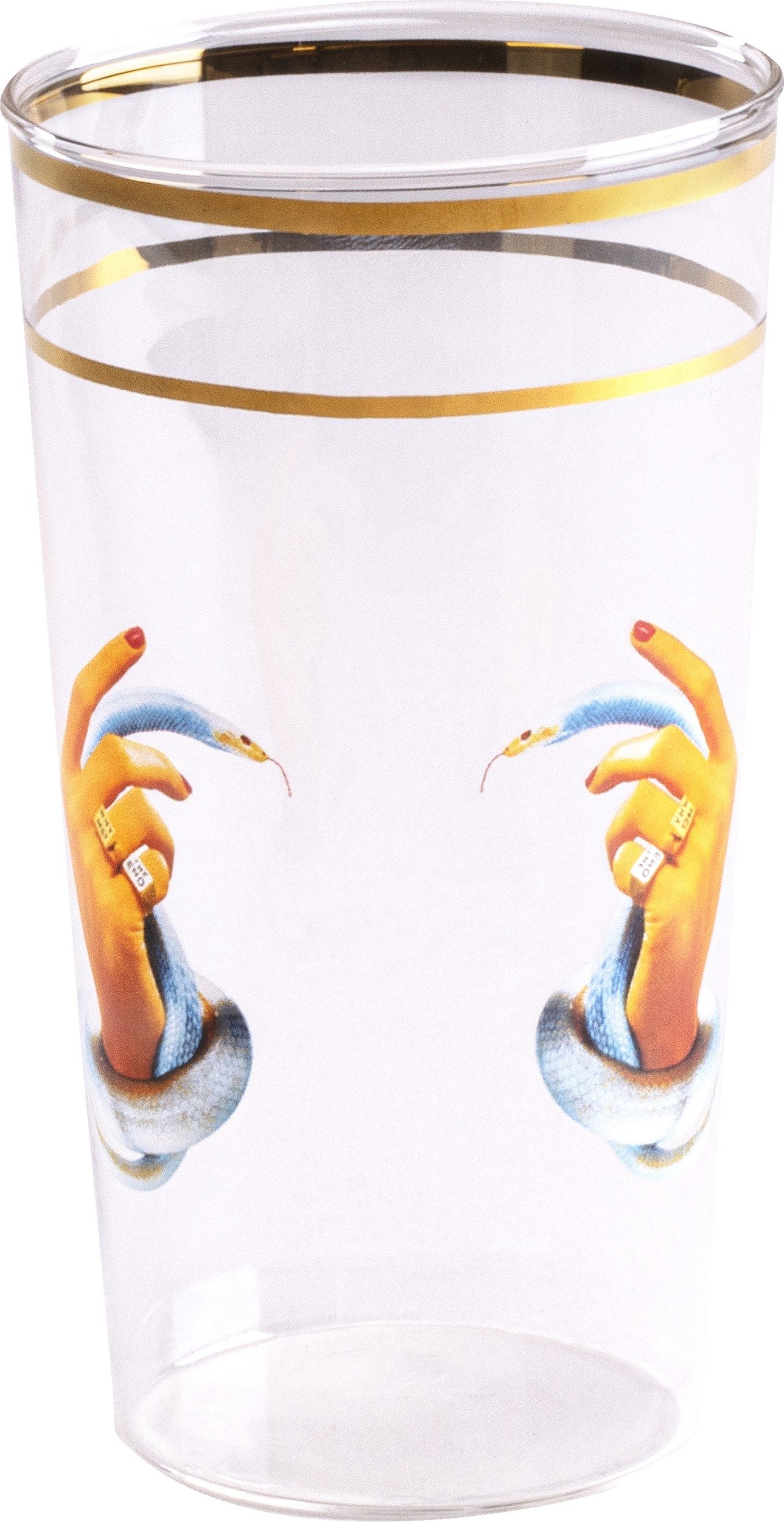 Szklanka Toiletpaper Hands With Snakes 7 cm