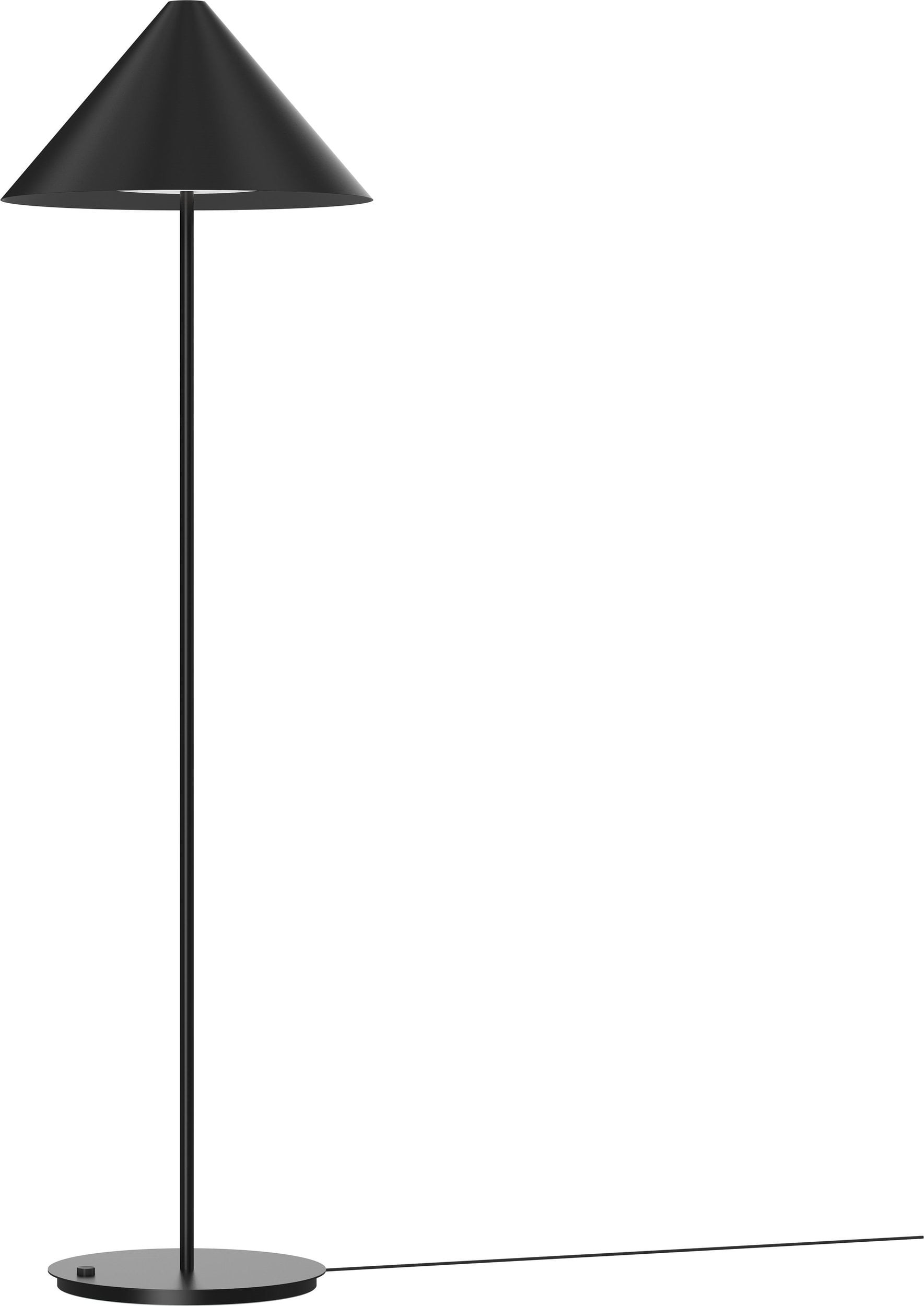 Lampa stojąca Keglen LED 3000K czarna
