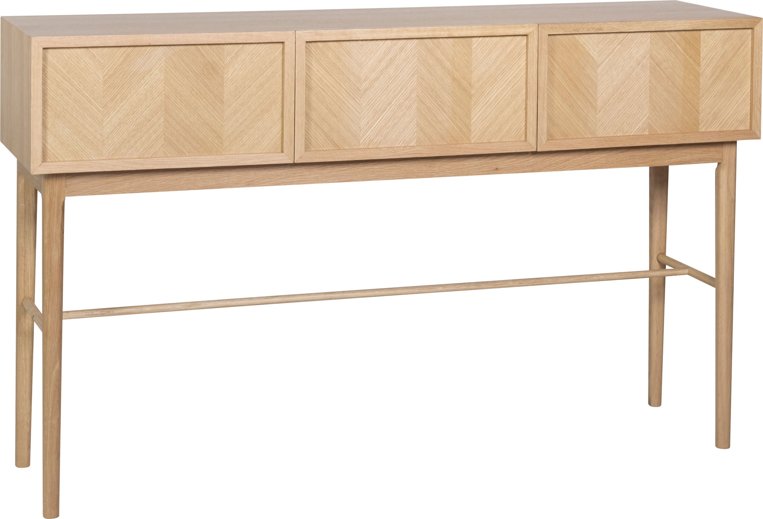 Konsola Herringbone 150 cm naturalny dąb