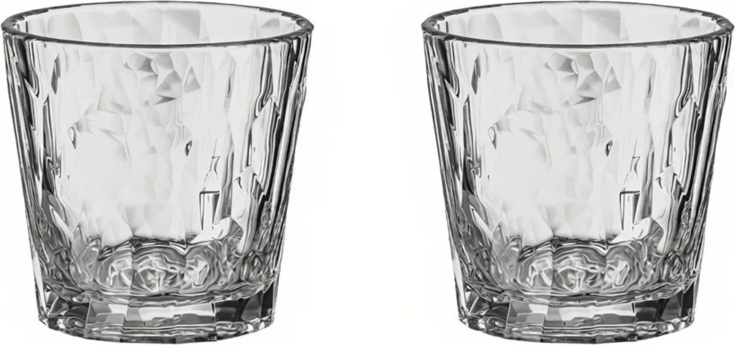 Szklanki z tworzywa Club No. 29 Tritan 100 ml jasnoszare 2 szt.