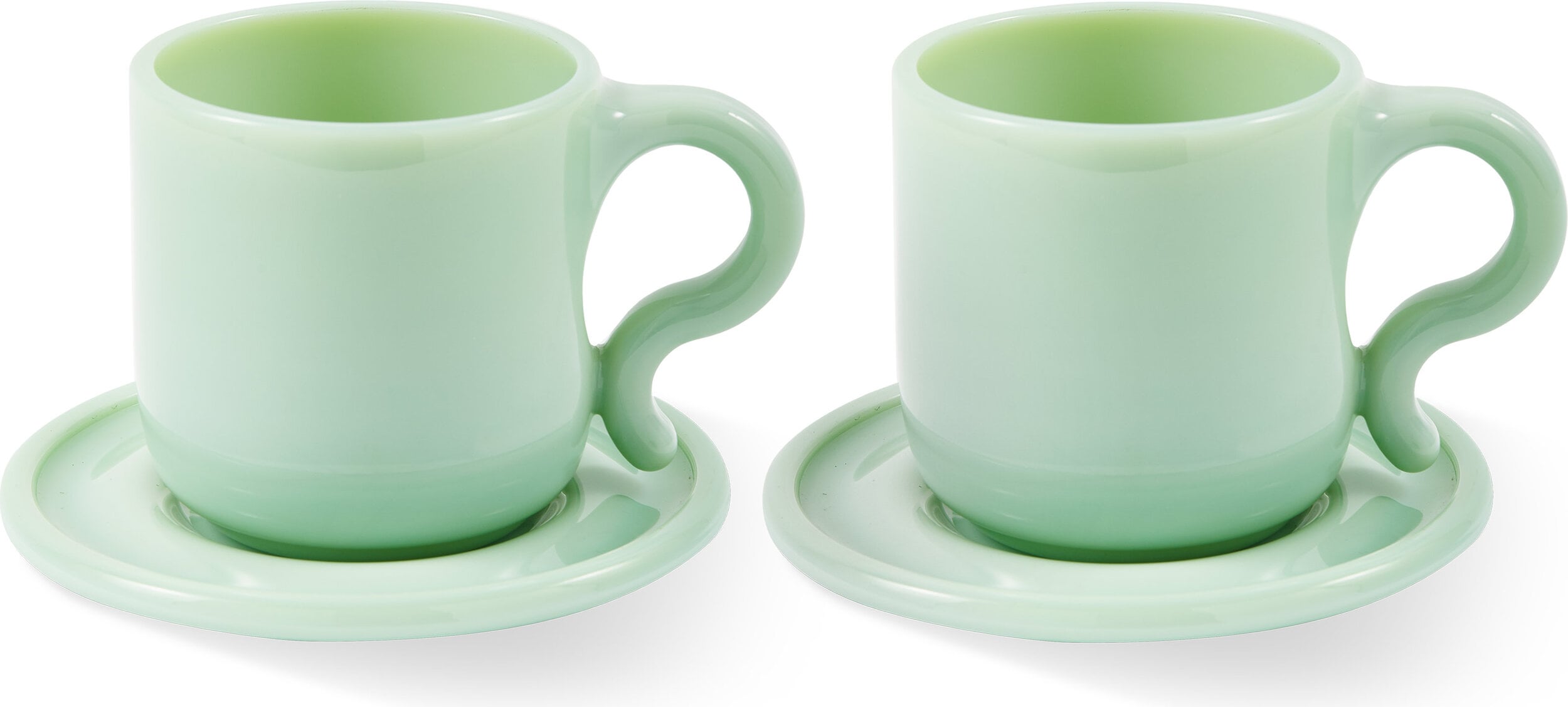 Filiżanki do cappuccino Gobi jadeitowe 2 szt.