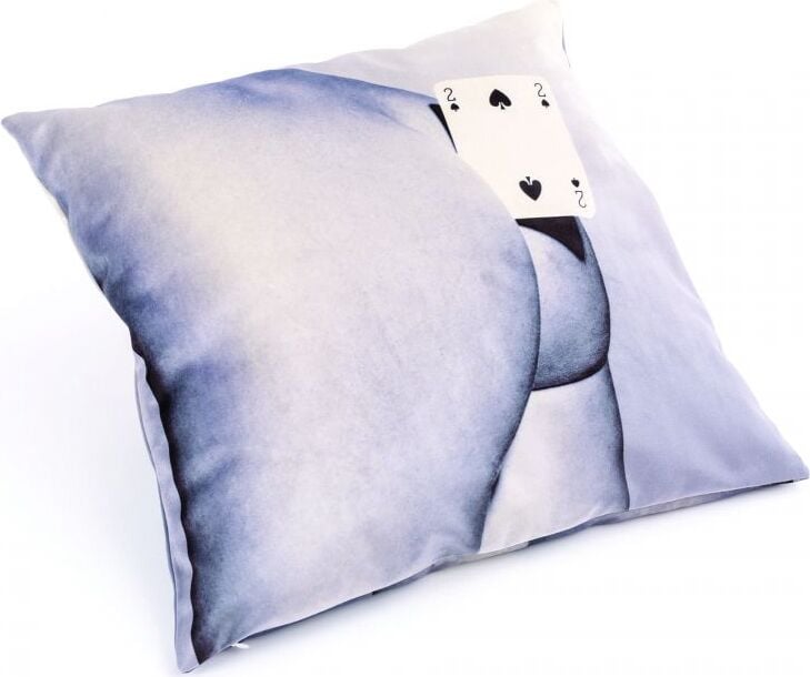 Poduszka Seletti Wears Toiletpaper Two of spades