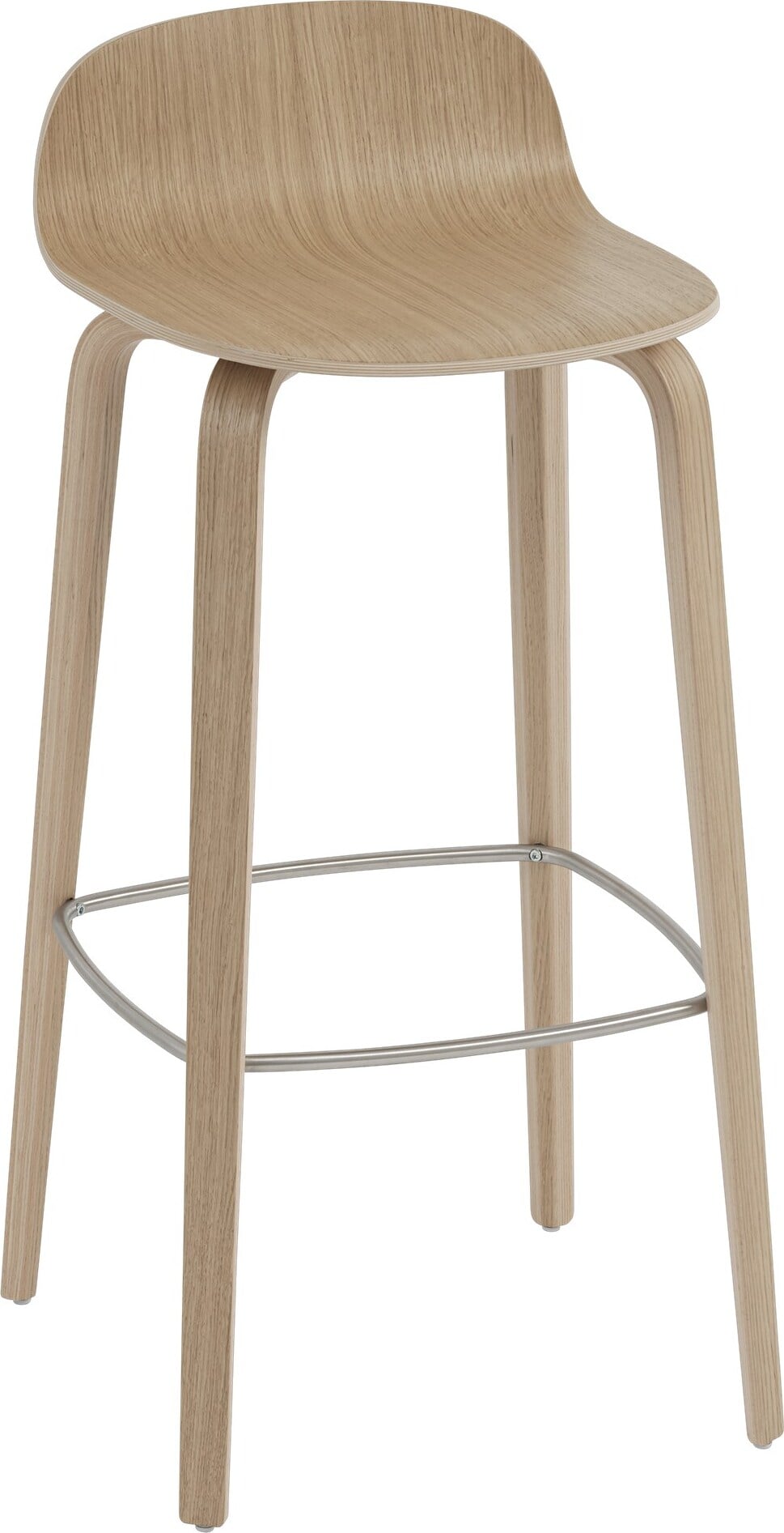 Stołek barowy Visu 75 cm jasny dąb