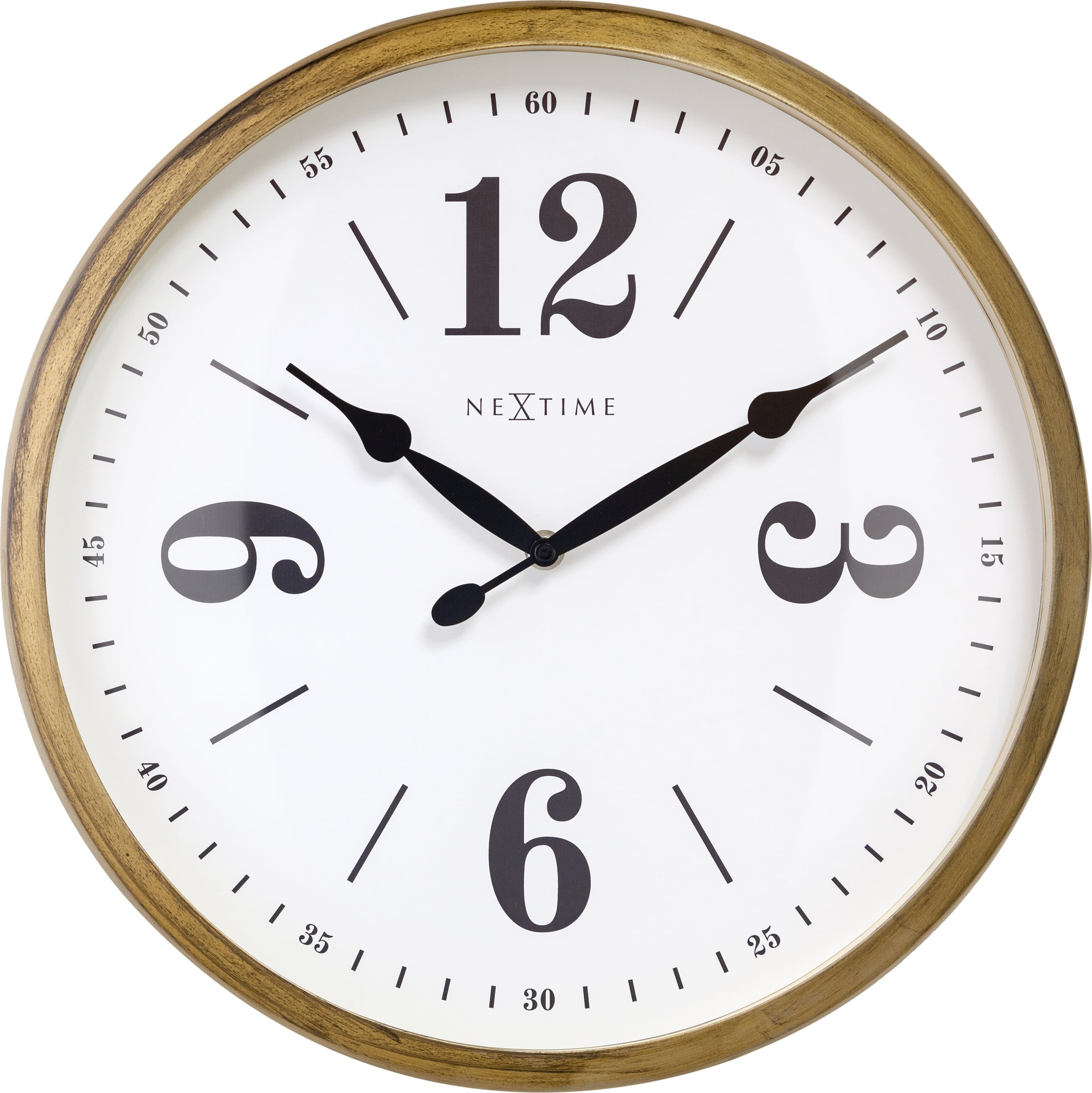 Zegar ścienny Classic 39 cm biało-złoty