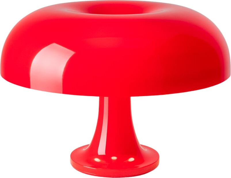 Lampa stołowa Nessino czerwona