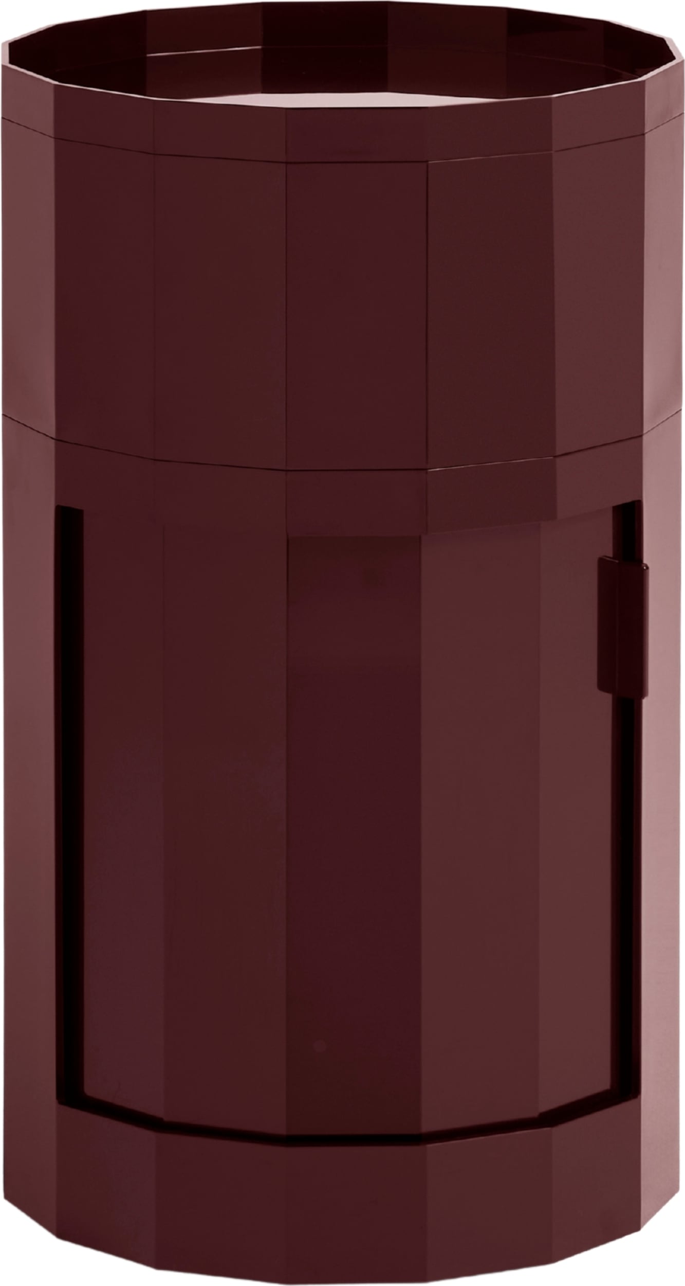 Szafka Facet 66 cm burgundowa