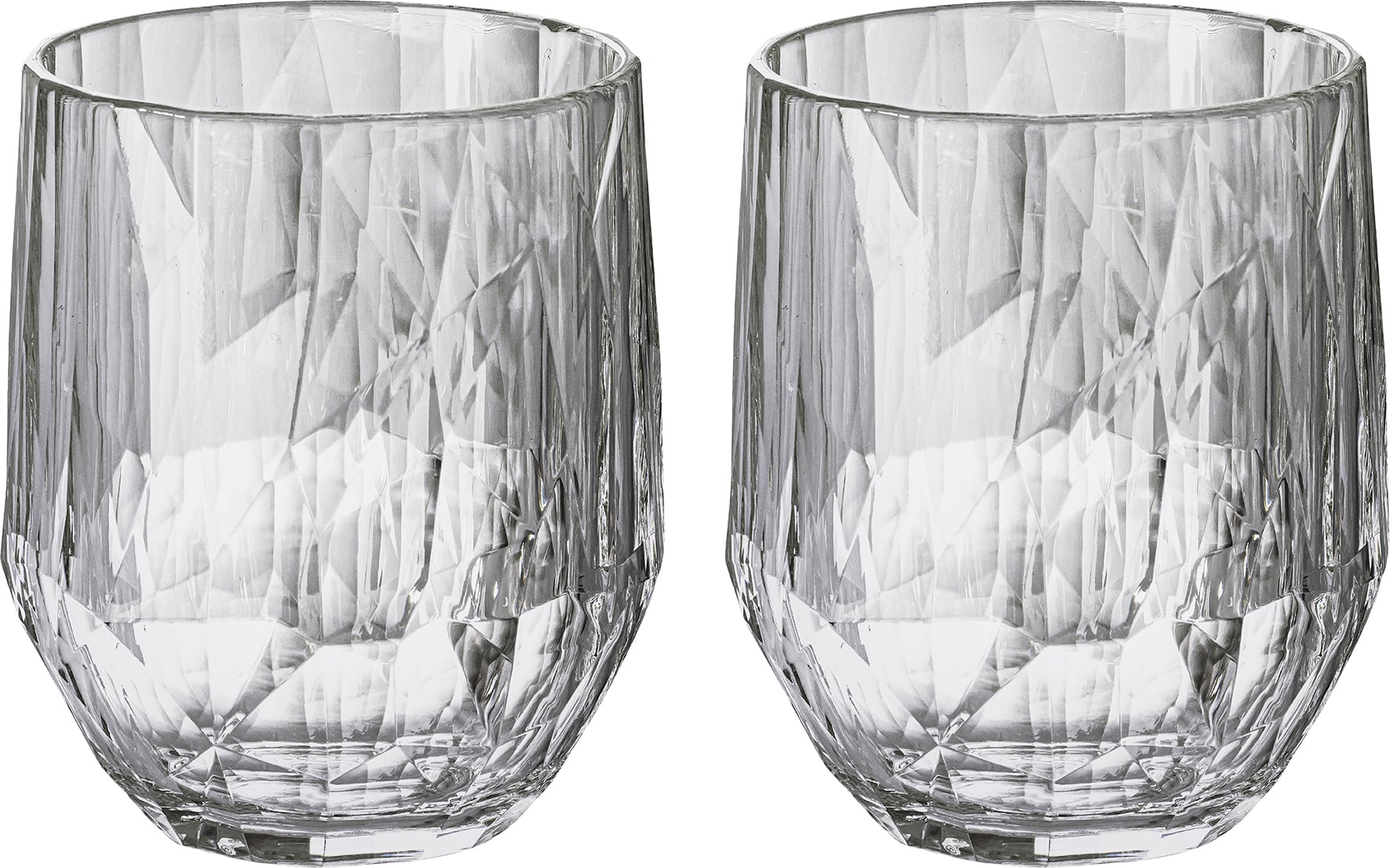 Szklanki z tworzywa Club No. 24 Tritan 300 ml jasnoszare 2 szt.