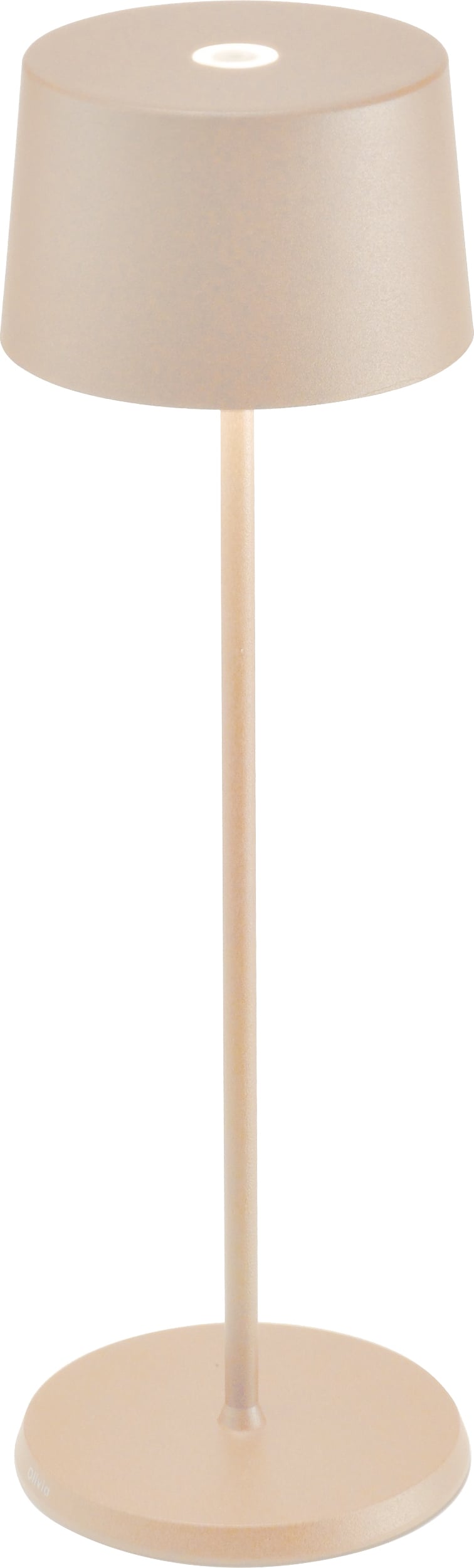 Lampa bezprzewodowa Olivia 35 cm piaskowa