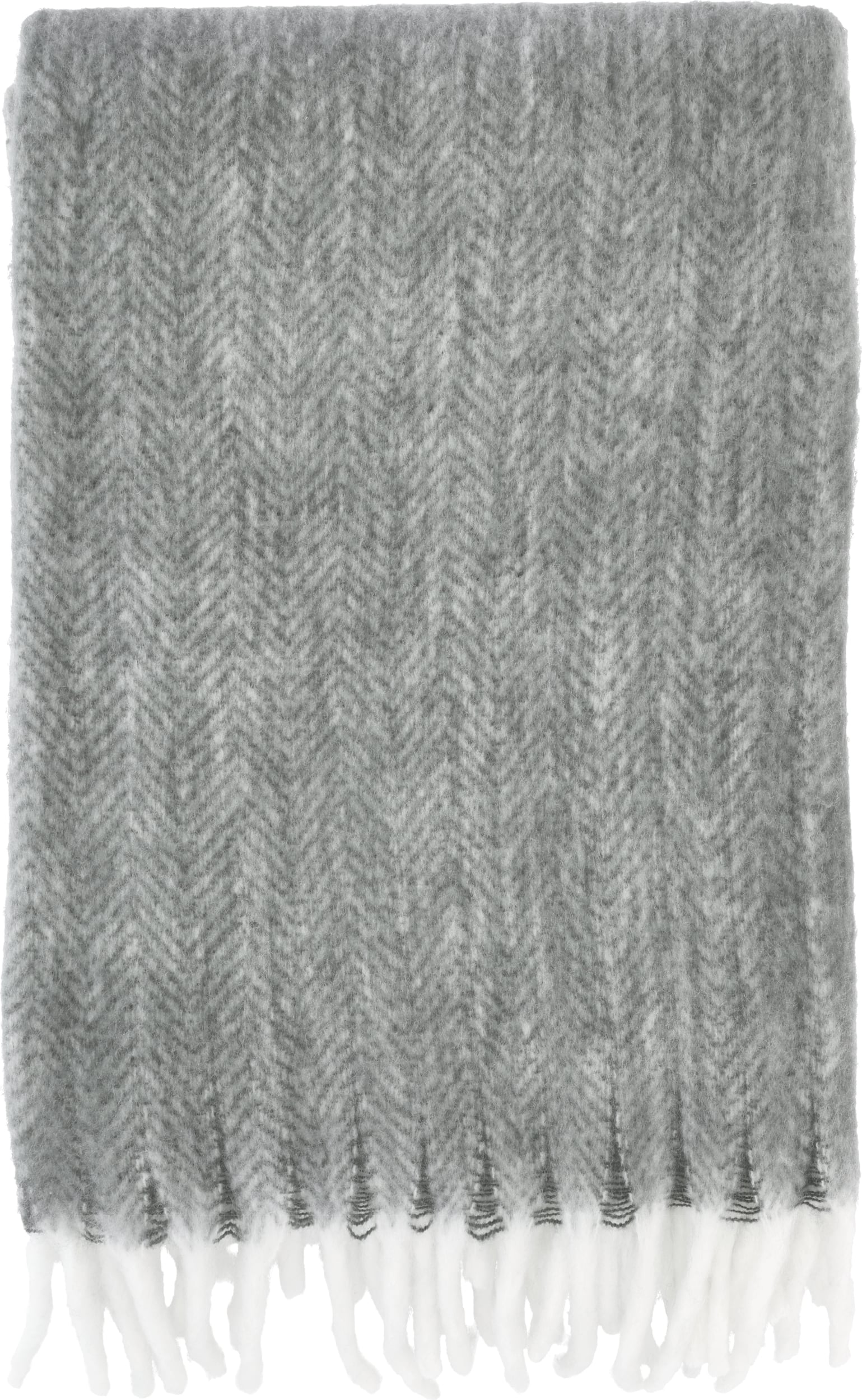 Narzuta Brushed 150 x 200 cm szara