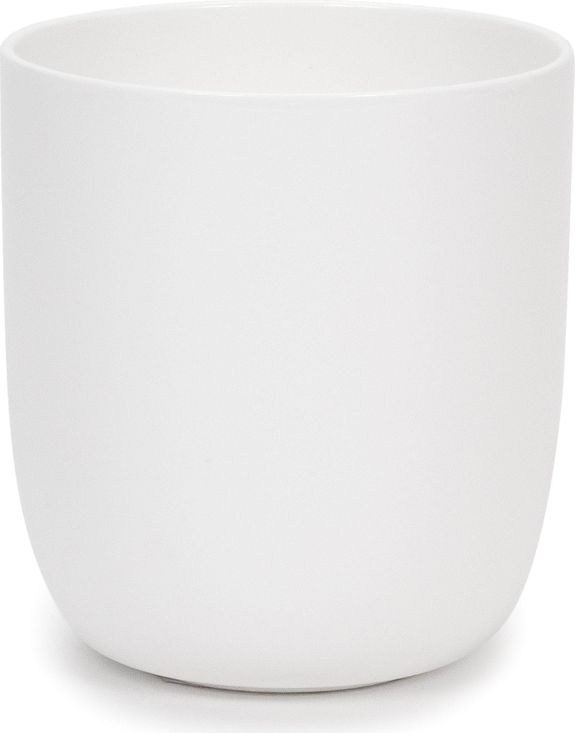 Kubek do herbaty Base 350 ml biały szkliwiony