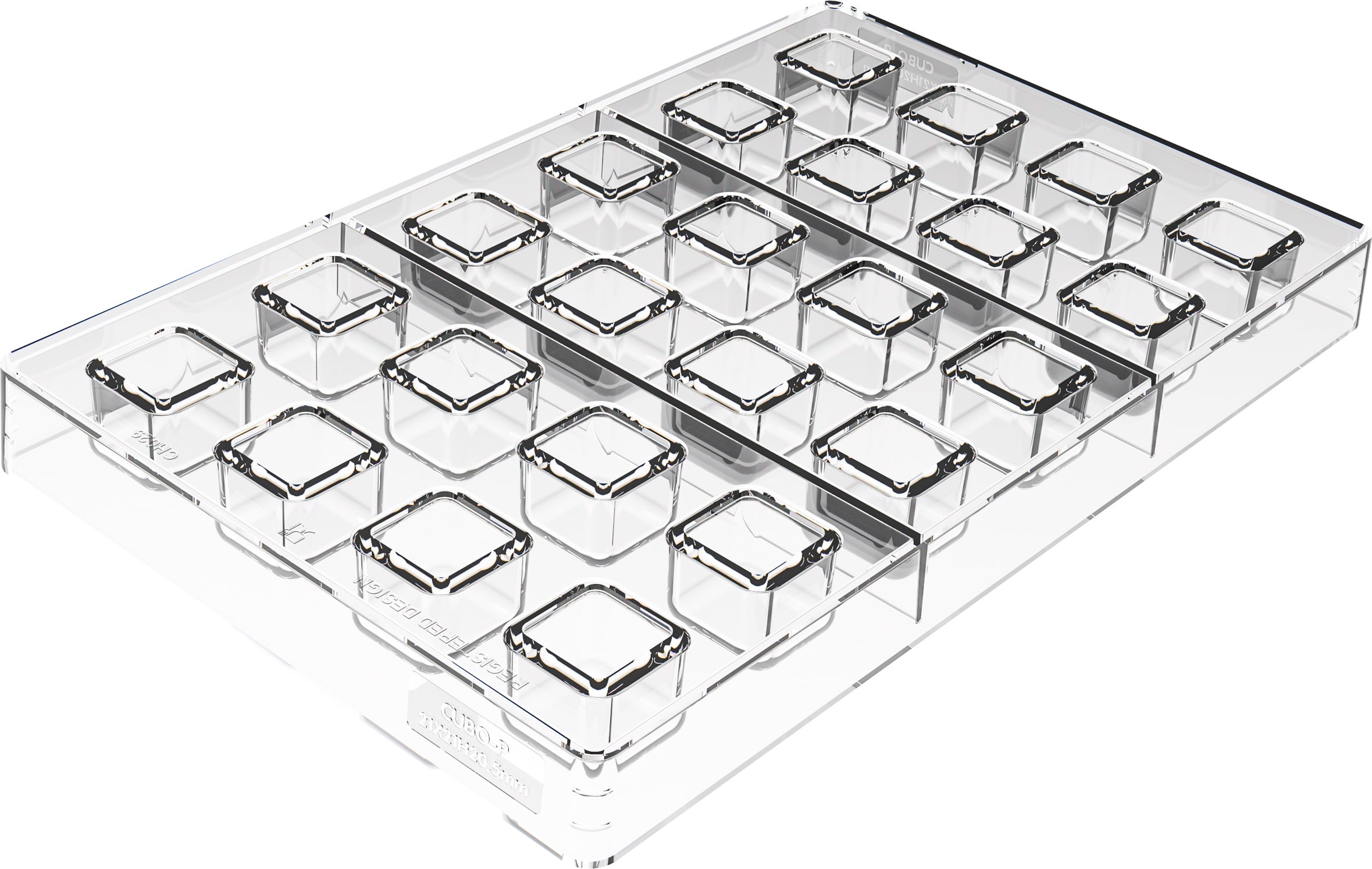 Forma do czekoladek Kit Cubo 01