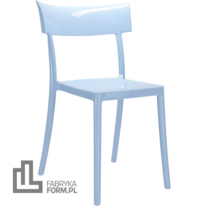 Krzesło Catwalk błękitne