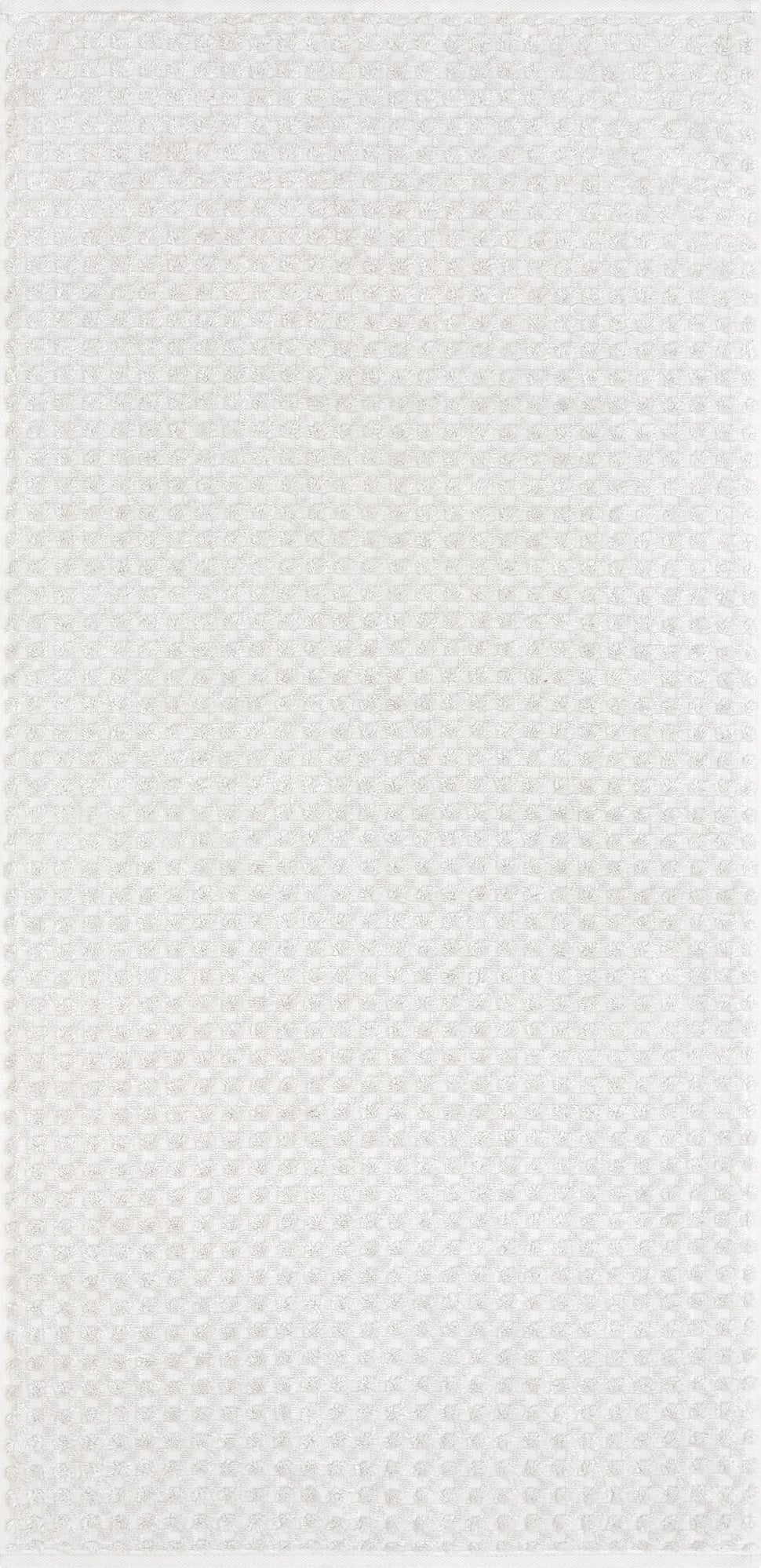 Ręcznik Pure Elements Uni&Struktur 80 x 150 cm biało-szary