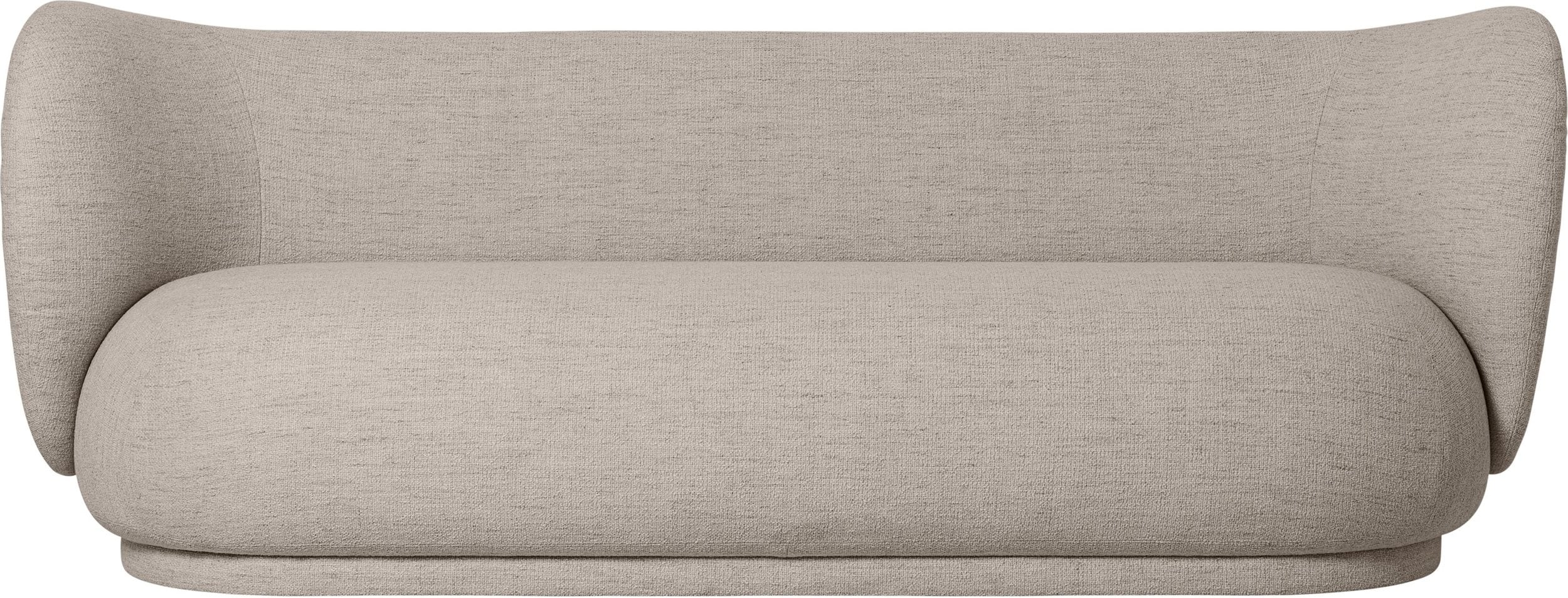 Sofa trzyosobowa Rico Bouclé piaskowa