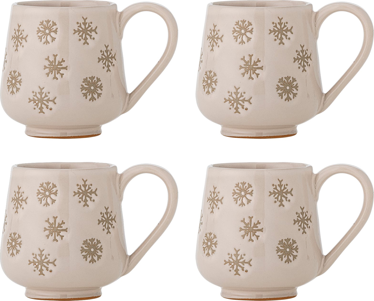 Kubki Snowie 292 ml naturalne 4 szt.