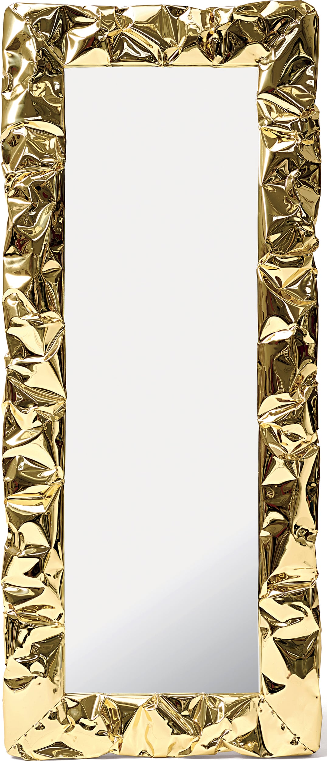 Lustro ścienne Tab U 80 x 110 cm złote