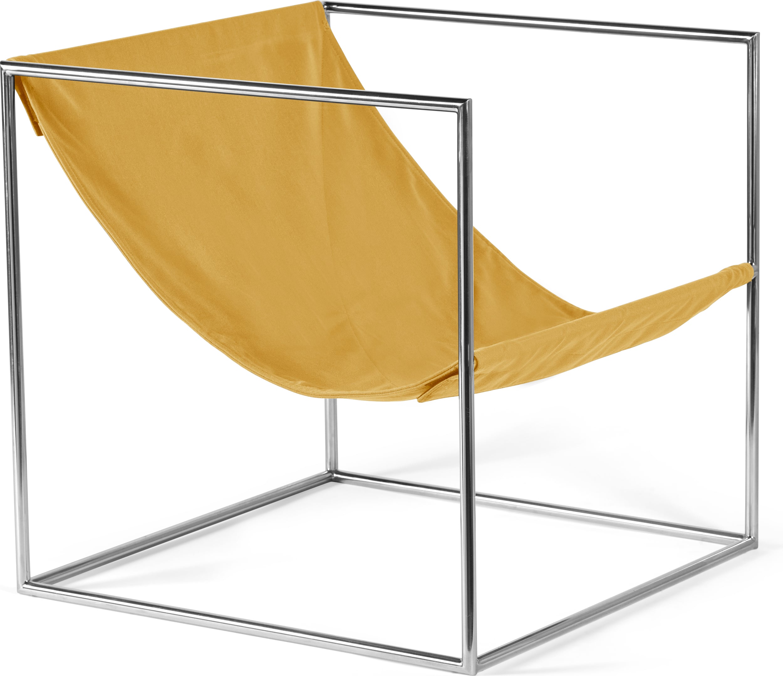 Leżak ogrodowy Solo 62 cm żółty