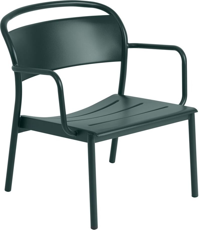 Fotel Linear ciemnozielony