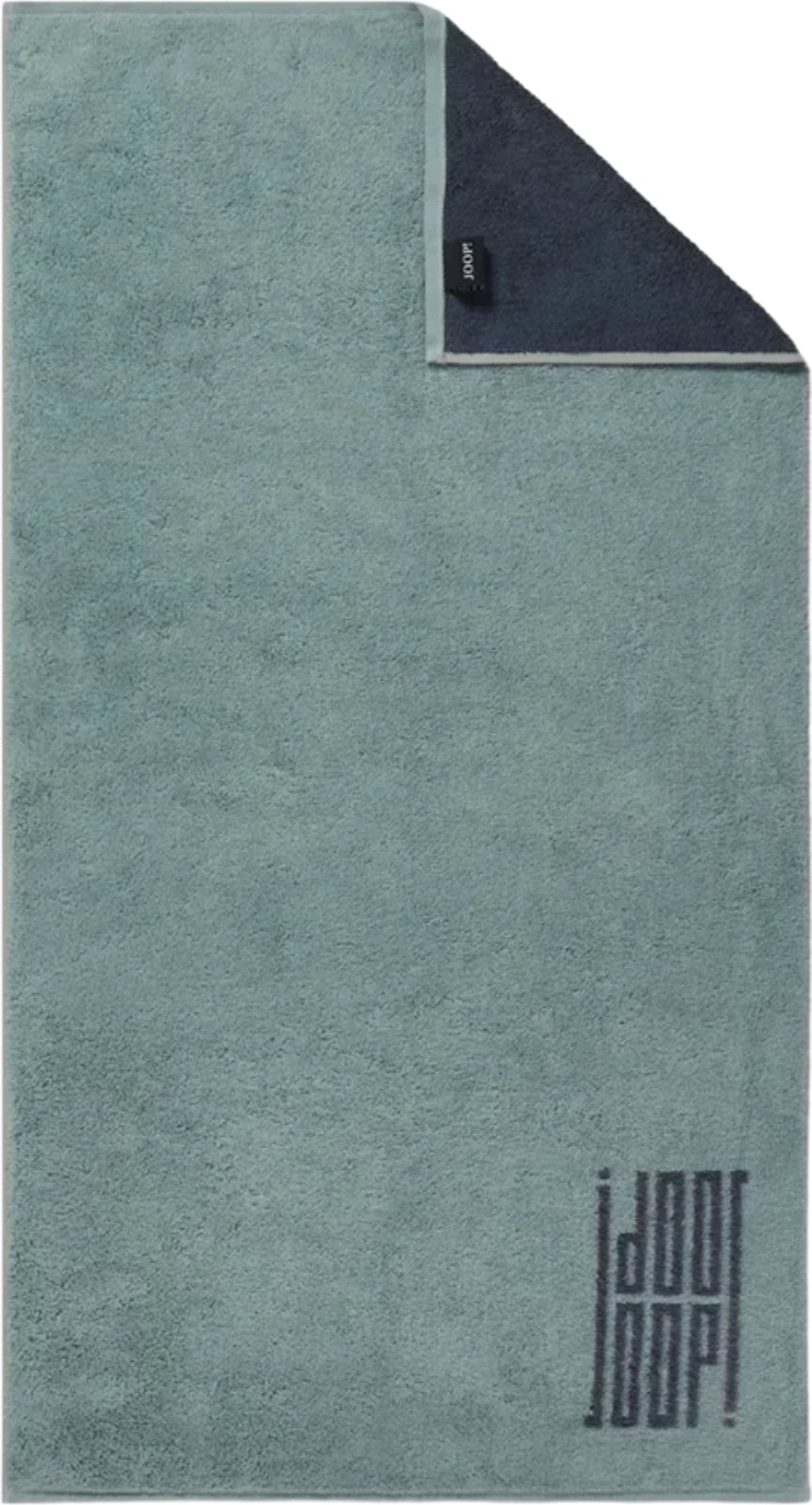 Ręcznik kąpielowy Bars Doubleface 80 x 150 cm akwamaryna