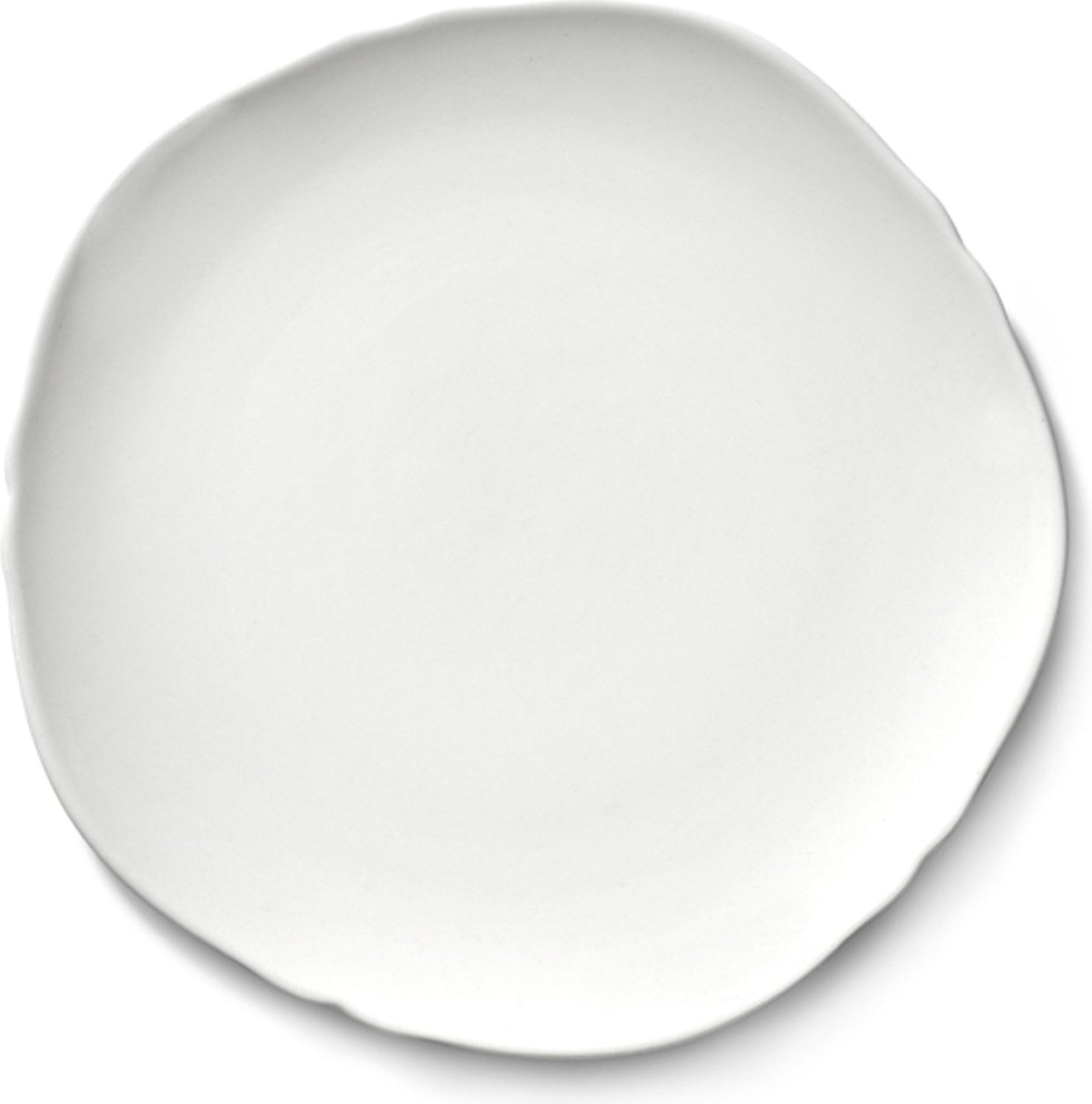 Talerze deserowe Silhouette 15 cm białe 4 szt.