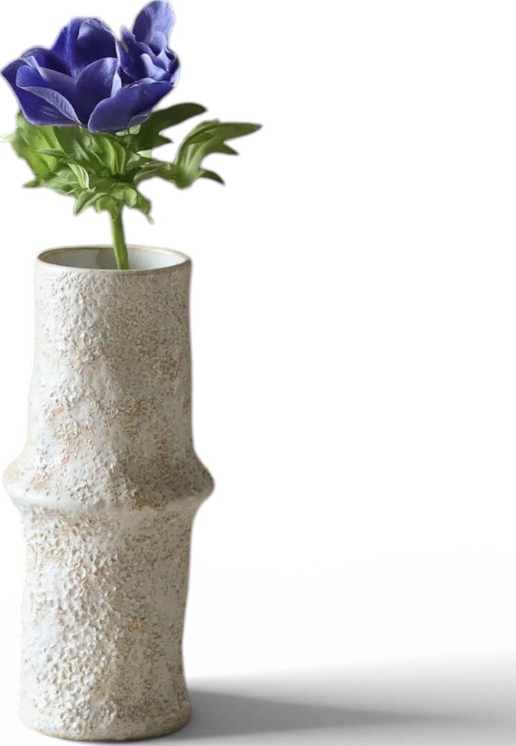 Kwiat sztuczny Botane zawilec wieńcowy 43 cm niebieski