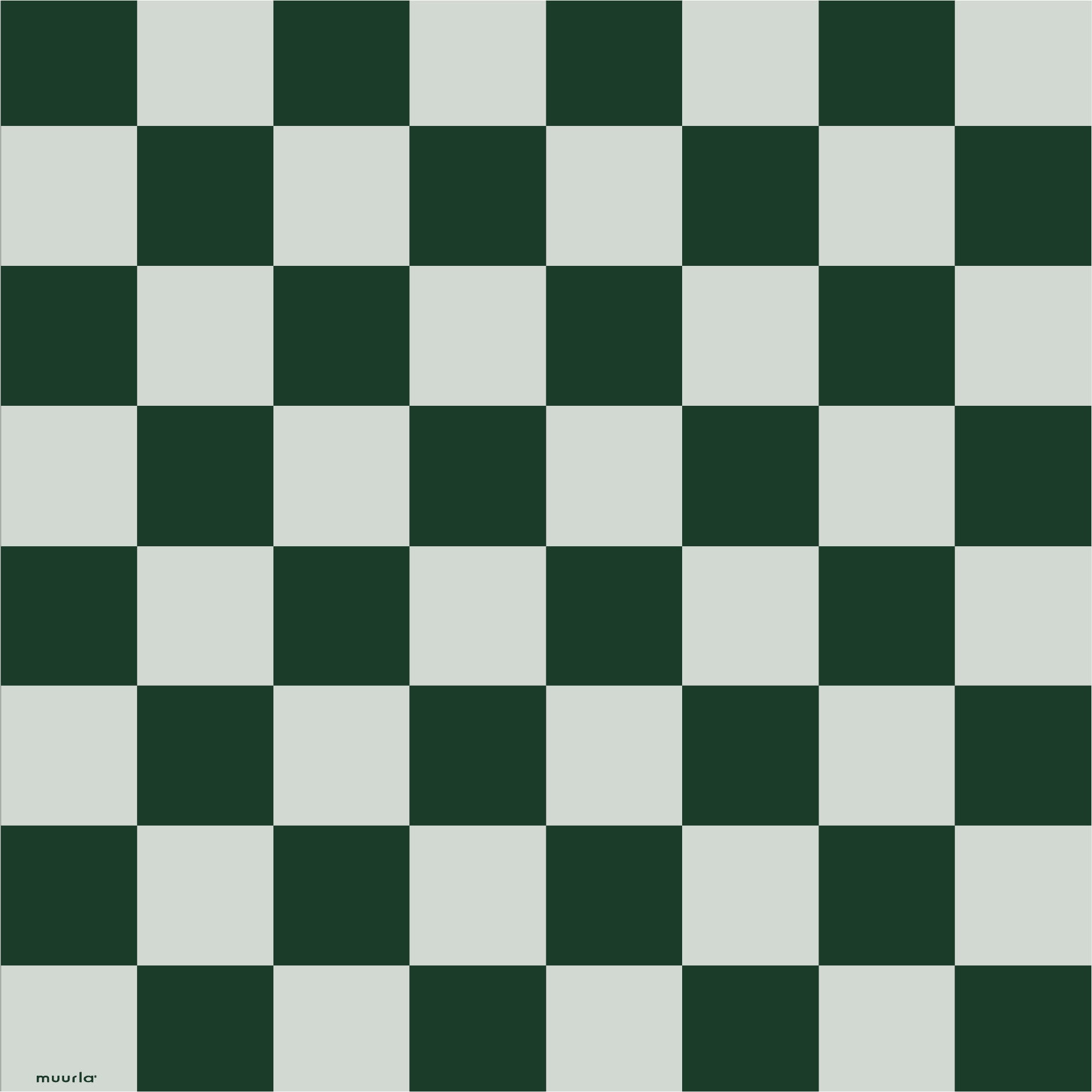 Serwetki papierowe Checks & Stripes w kratę 33 x 33 cm zielone 16 szt.