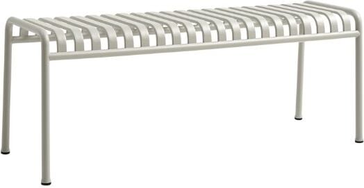 Ławka ogrodowa Palissade 120 cm szara