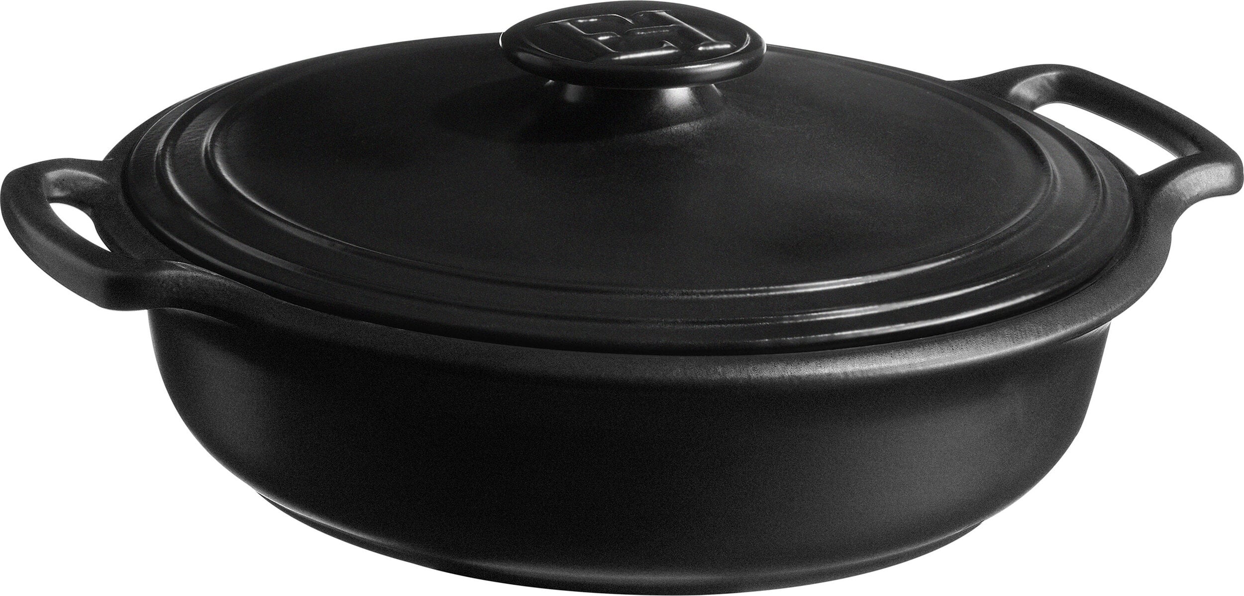 Garnek ceramiczny Sublime+ 4 l z czarną pokrywą