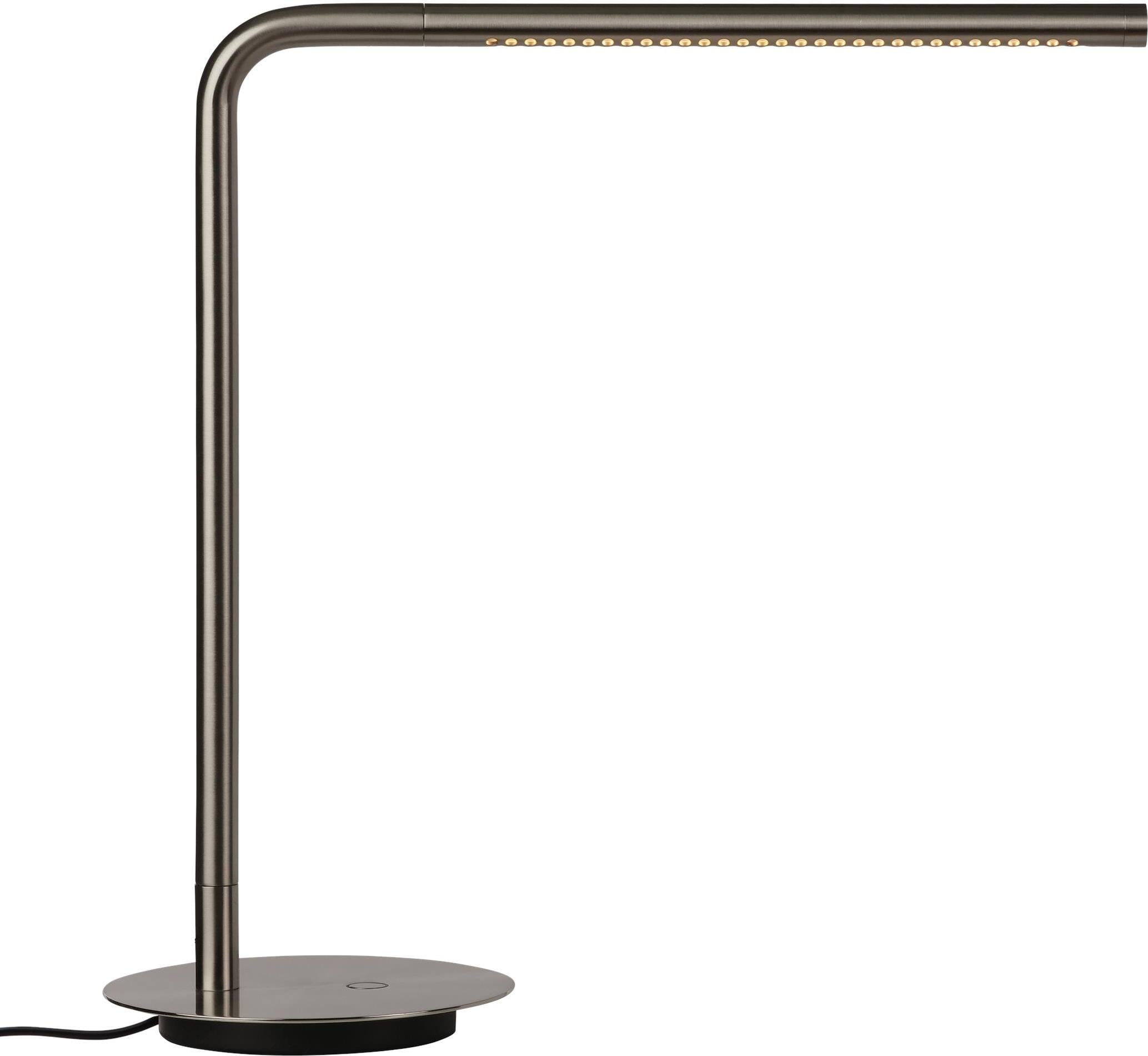 Lampa stołowa Omni V2 stal szczotkowana