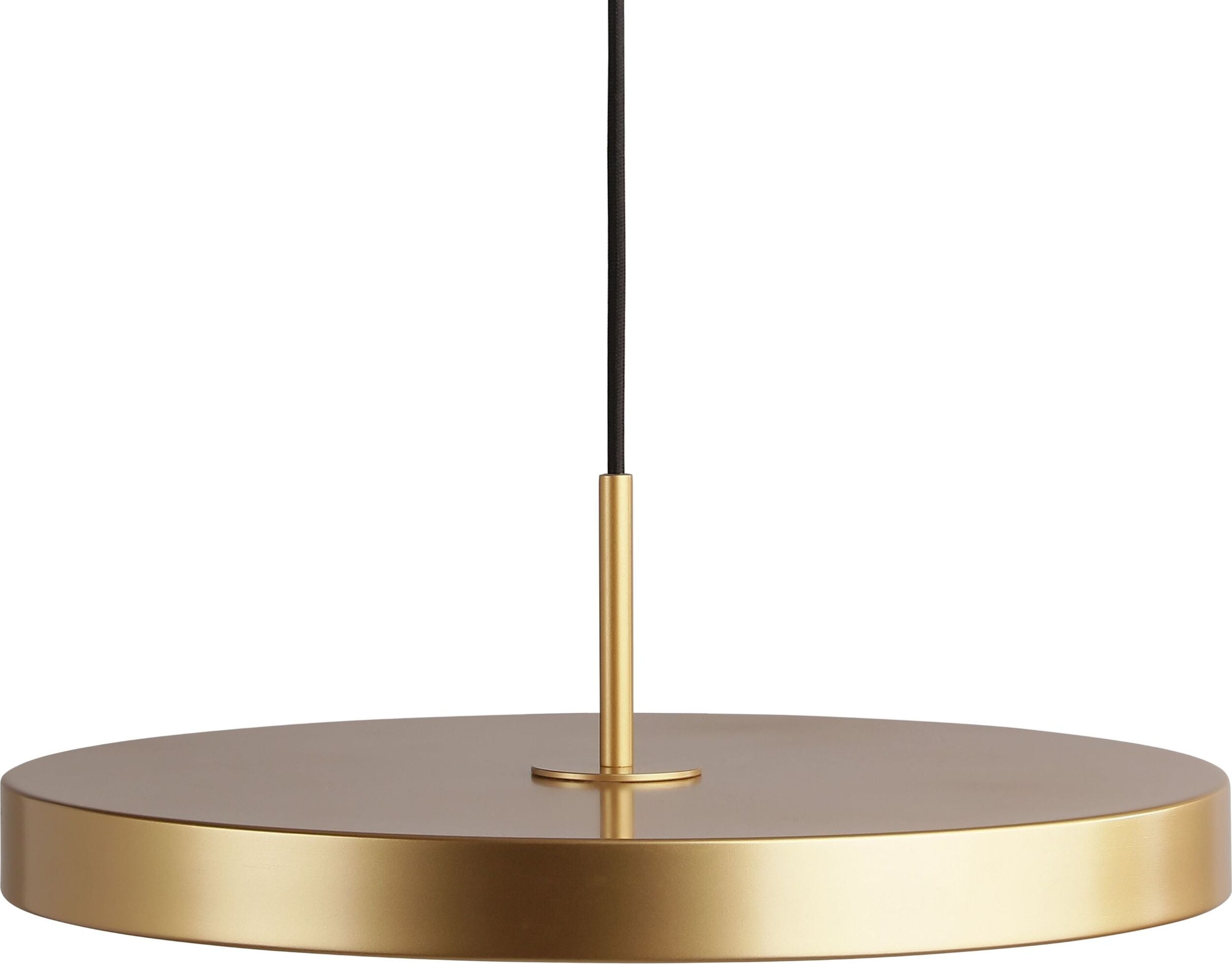 Lampa wisząca Asteria złota ze złotym mocowaniem