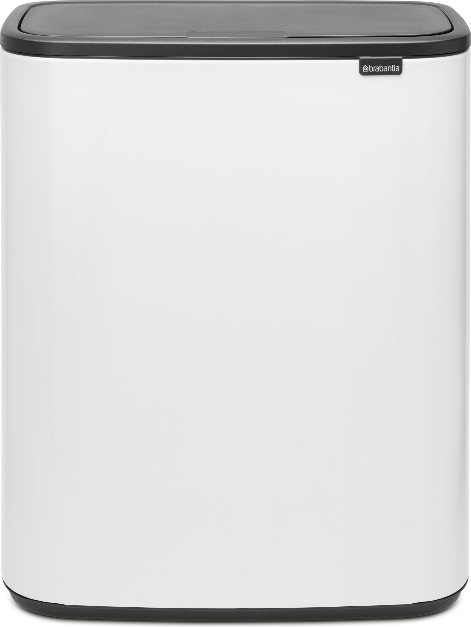 Kosz na śmieci Bo Touch Bin 2 x 30 l biały