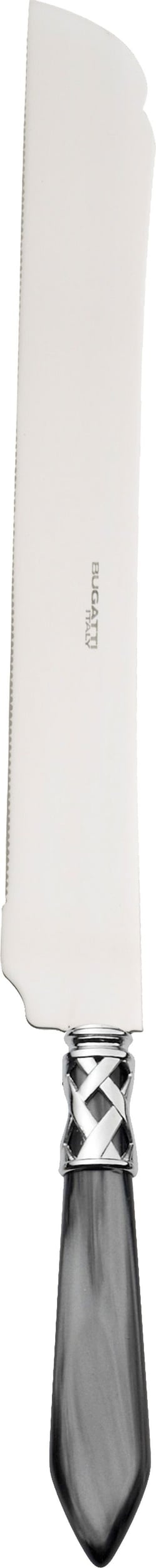 Nóż do ciasta Aladdin 31 cm czarno-stalowy