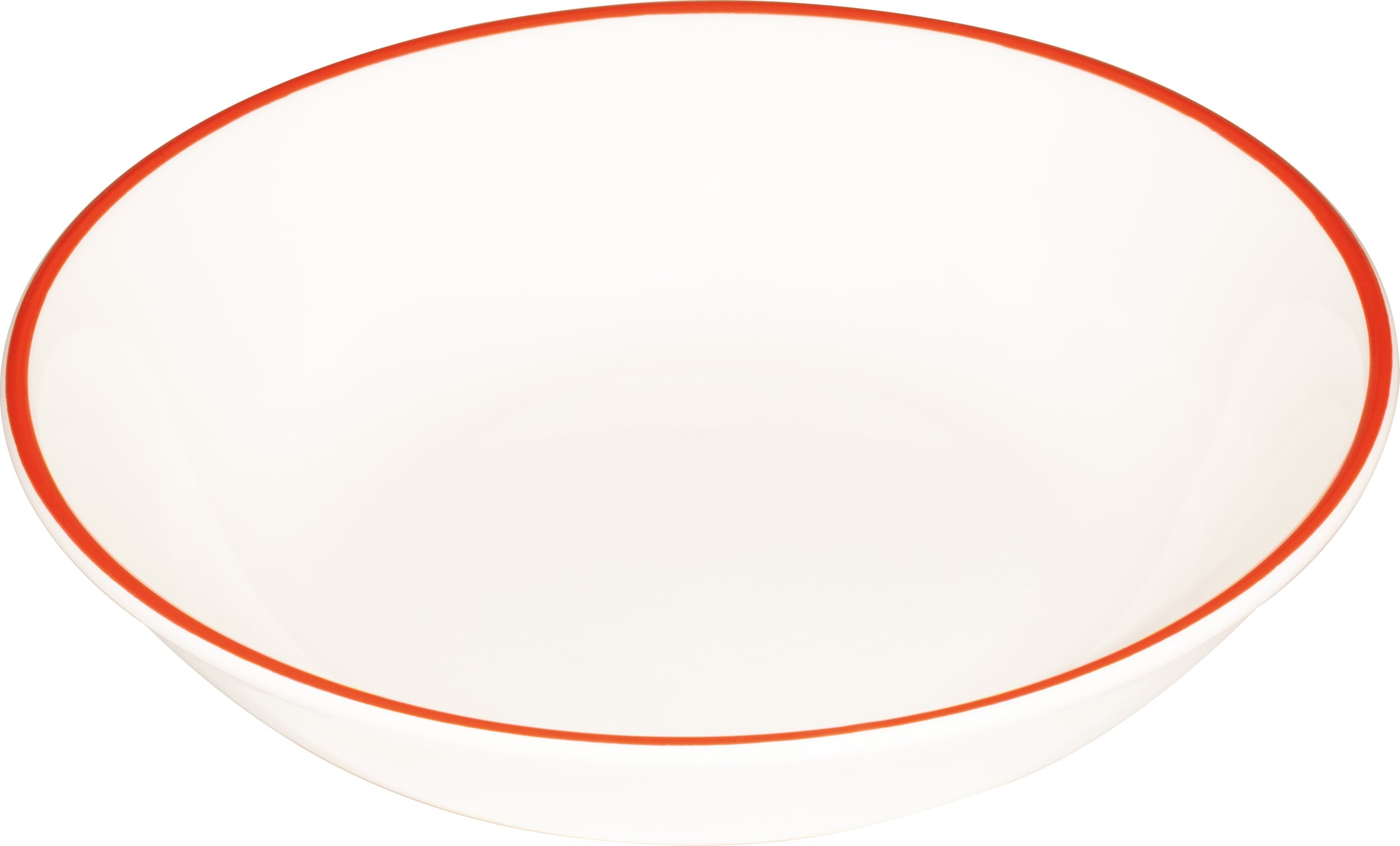 Talerz głęboki Lido Rim 22 cm czerwony