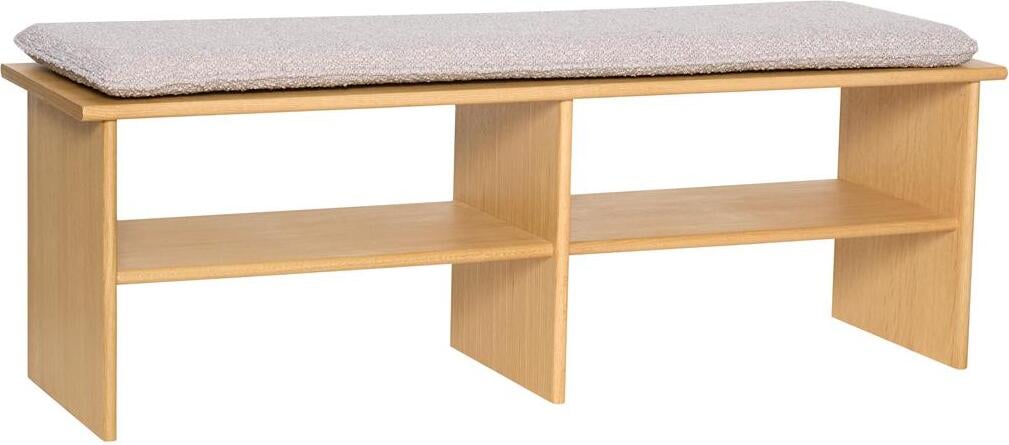 Ławka Layer 132 cm dębowa