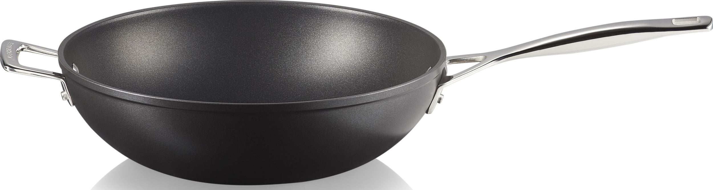 Zdjęcia - Patelnia Le Creuset Wok  30 cm aluminium nieprzywierające z uchwytem 