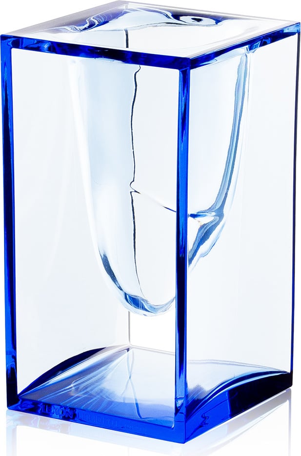 Organizer na biurko Liquid Pot niebieski