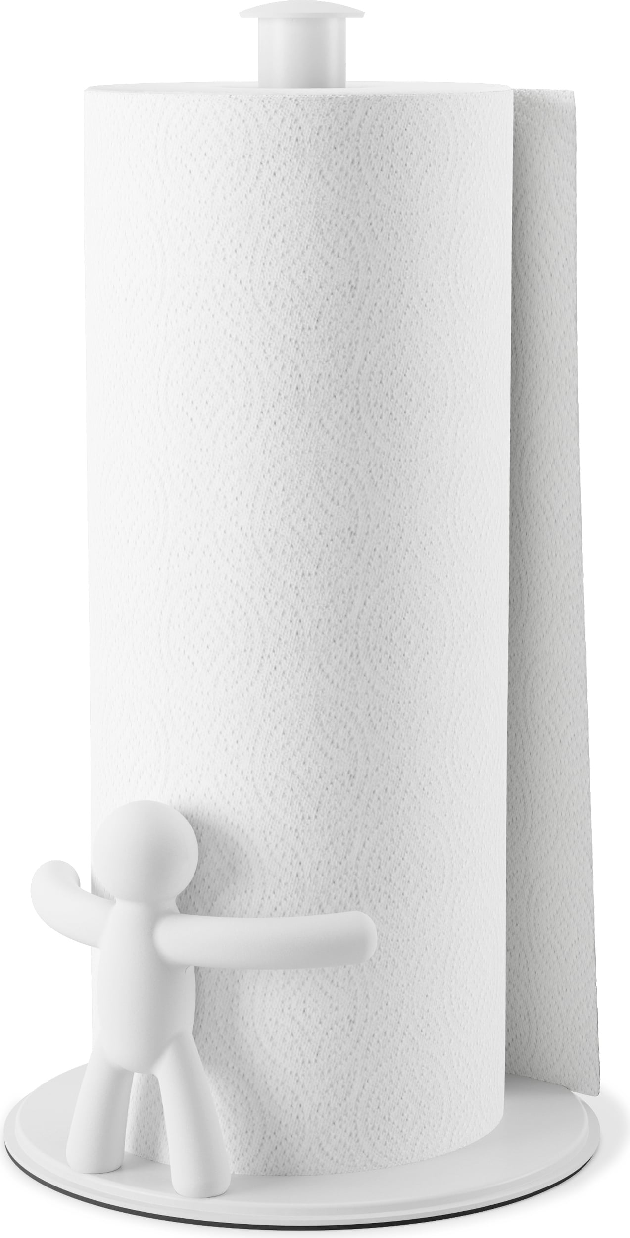 Stojak na ręcznik papierowy Buddy biały
